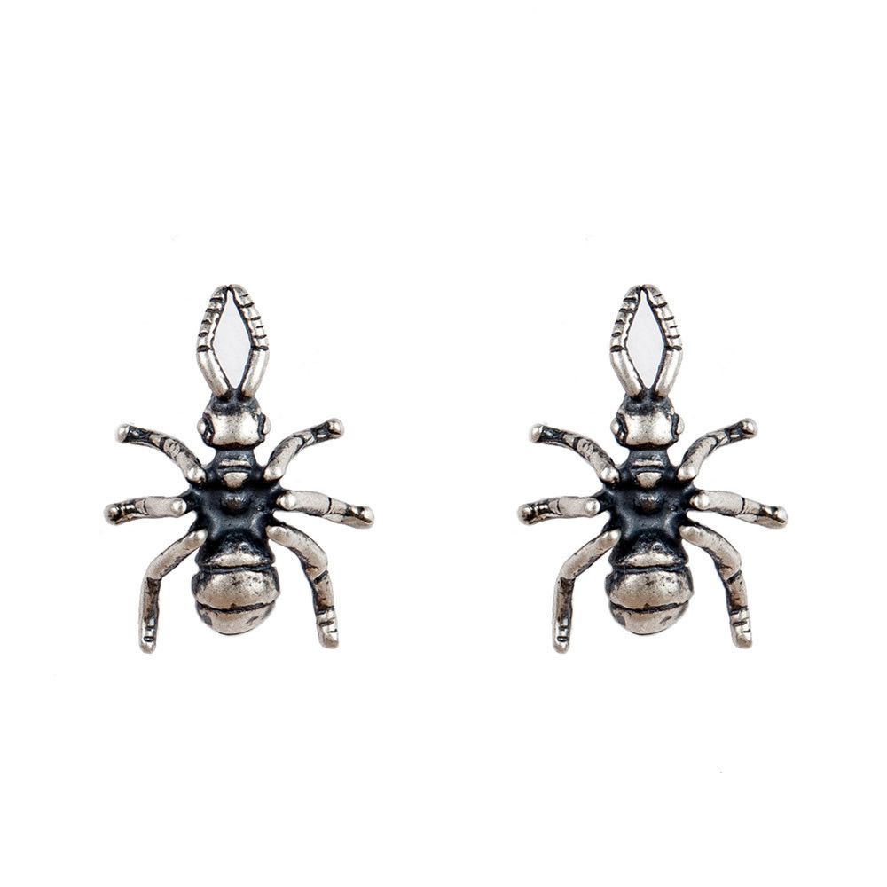 Jewelry Ant Rare Earrings One Pairs Chrome Jewelry Size ONE SIZE - 6 Thumbnail