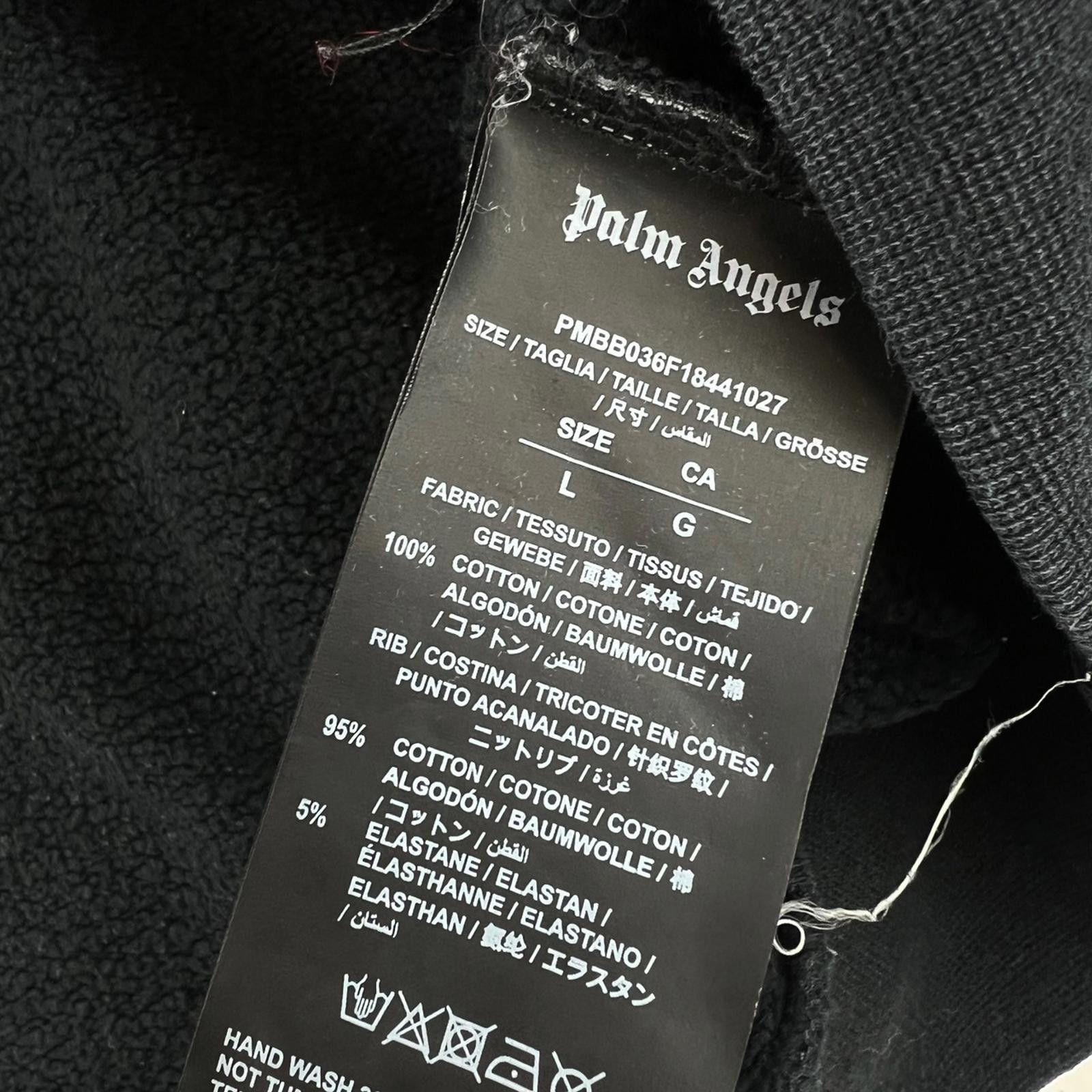 Palm Angels Palm Angels Green Spellout Hoodie Size US L / EU 52-54 / 3 - 6 Thumbnail