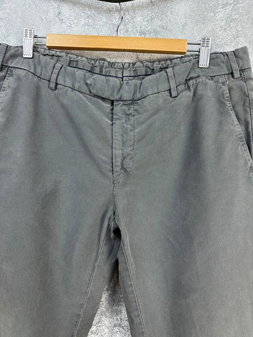 Other Santaniello Herringbone Chino Trousers Italian Casual Slim Size US 36 / EU 52 - 4 Thumbnail