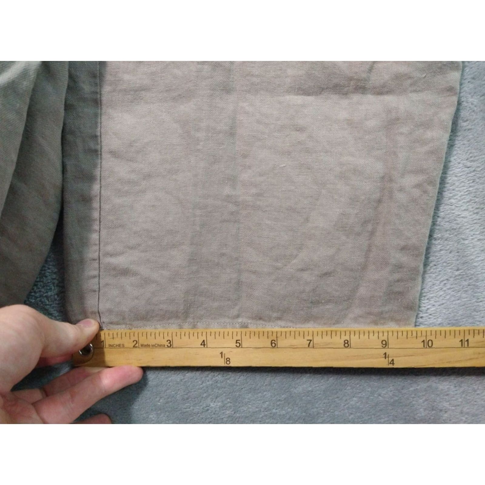 Eileen Fisher Eileen Fisher Pants Womens Petites Medium Beige Linen Wide-Leg Crop Beachy Size 32" / US 10 / IT 46 - 6 Thumbnail