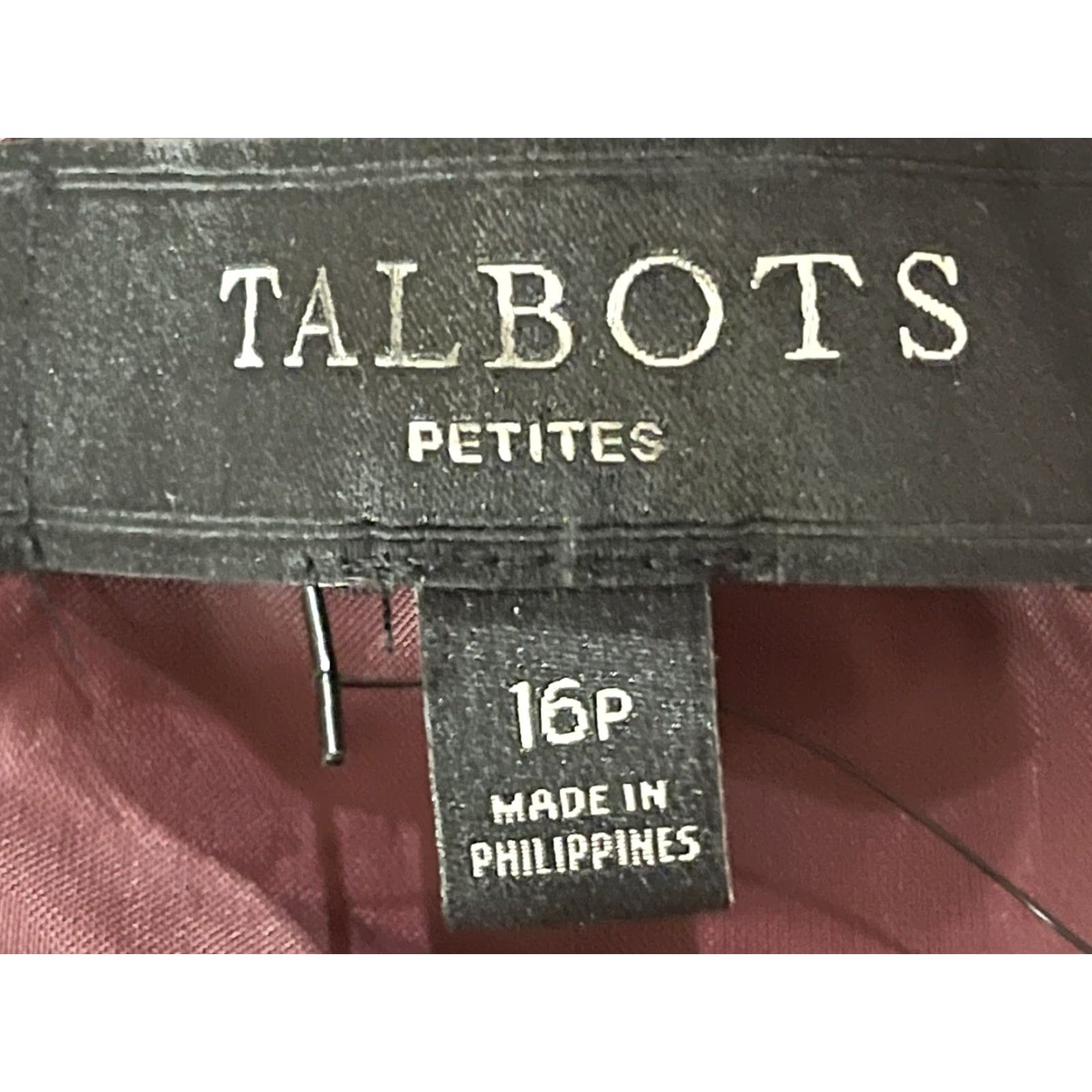 Talbots Talbots Tweed Skirt 16P Petite Gold Buttons Lined Career Business Work Wear NEW! Size 38" / US 16 / IT 52 - 6 Thumbnail