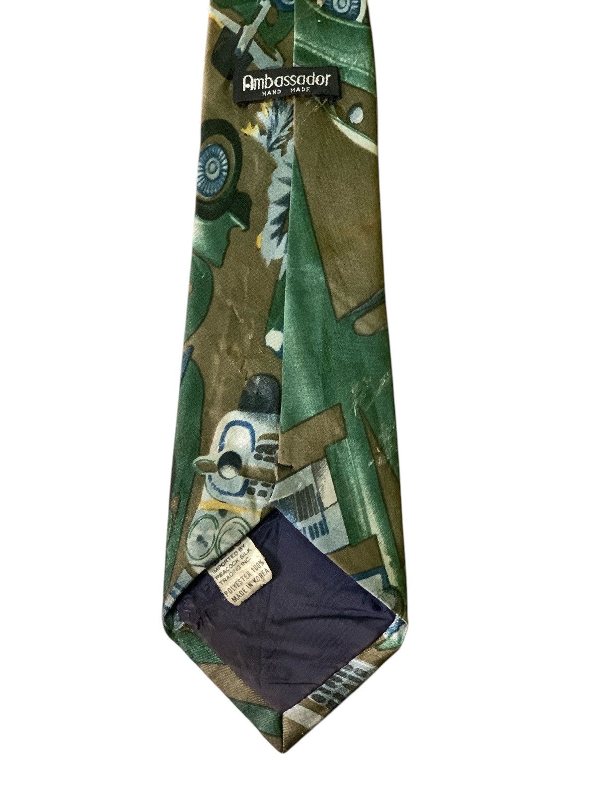Handmade × Japanese Brand × Vintage Rare Design Vintage Ambassador Hand Made Ties Size ONE SIZE - 4 Thumbnail