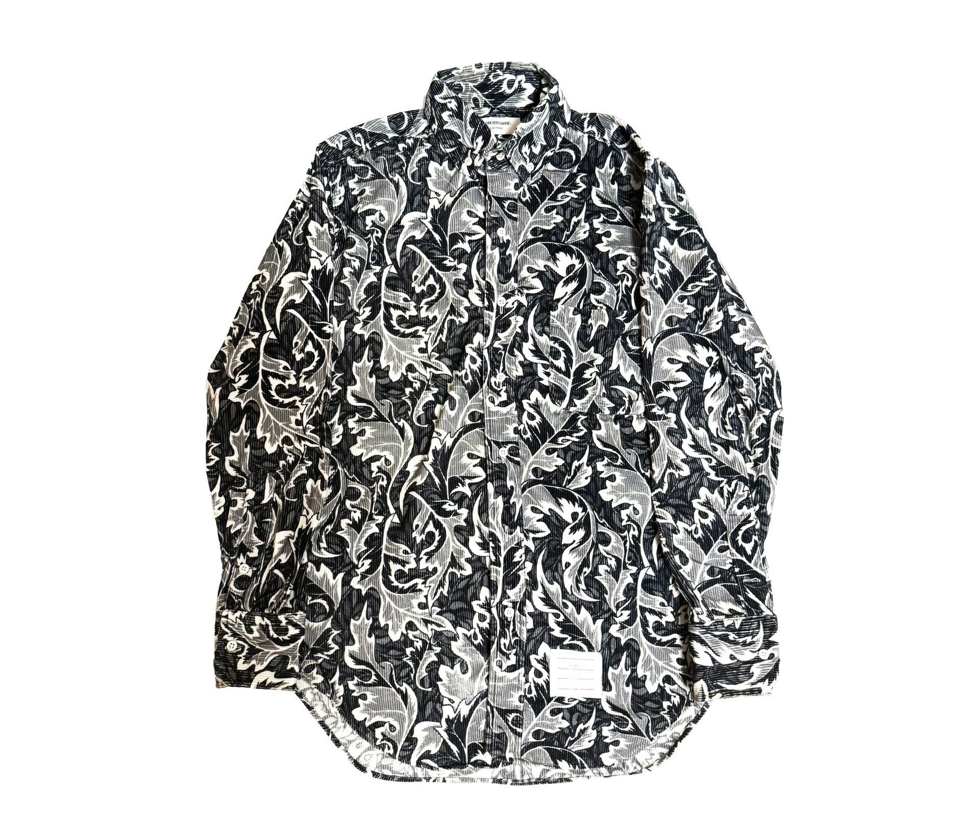 Thom Browne Thom Browne TB Classic Maple Leaf Shirt USA Size 2 Size US M / EU 48-50 / 2 - 1 Thumbnail