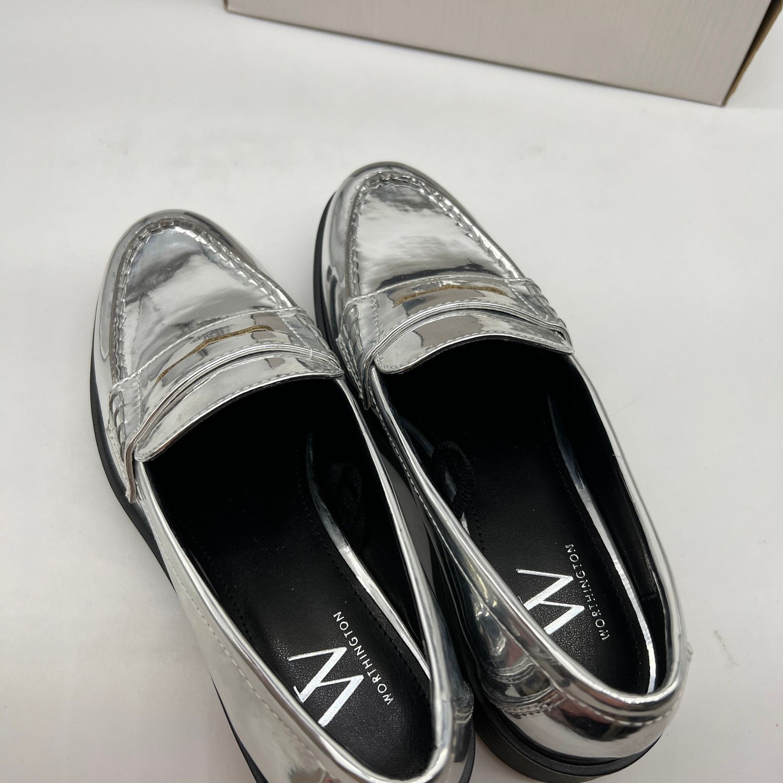 Other Worthington Ellen Womens Round Closed Toe Loafers Size US 6 / IT 36 - 9 Thumbnail