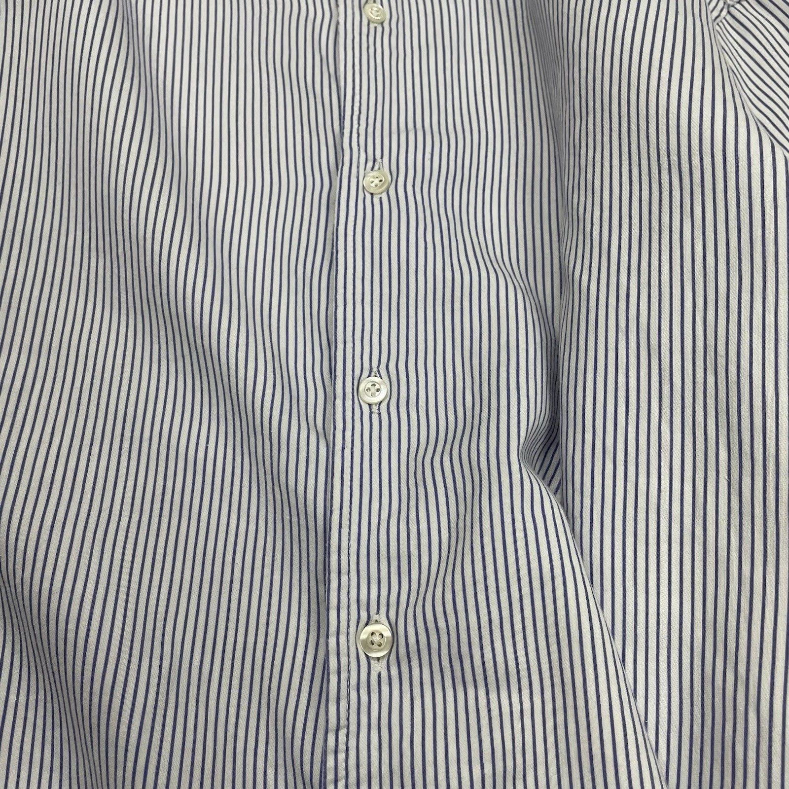 Stone Island Vintage Stone Island Marina Striped Shirt Spell Out Large L Size US L / EU 52-54 / 3 - 5 Thumbnail