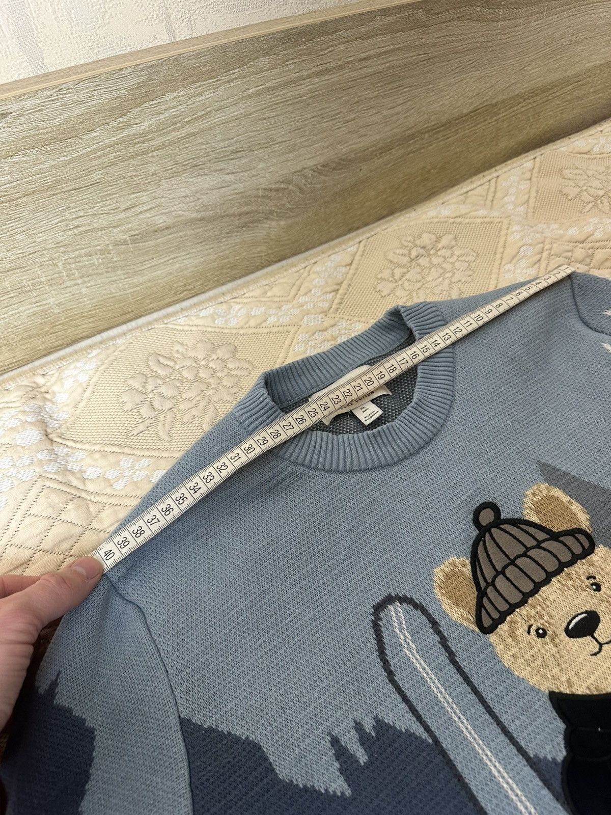 Marks & Spencer 🔥 Marks & Spencer Ski Bear Winter Sweater Ralph Lauren Y2K Size US XL / EU 56 / 4 - 7 Thumbnail