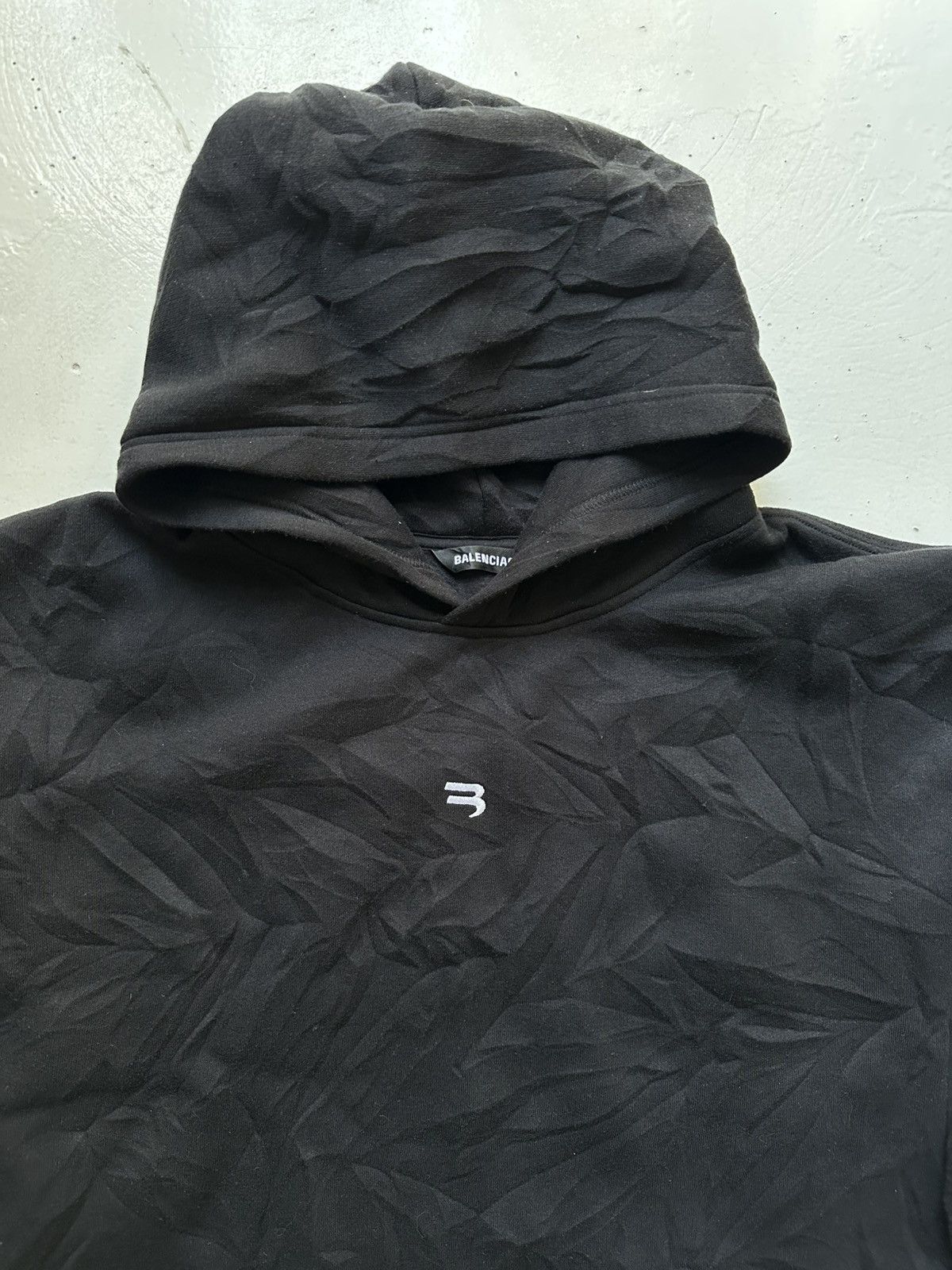 Balenciaga Sporty B Creased Sweatshirt Size US XS / EU 42 / 0 - 4 Thumbnail