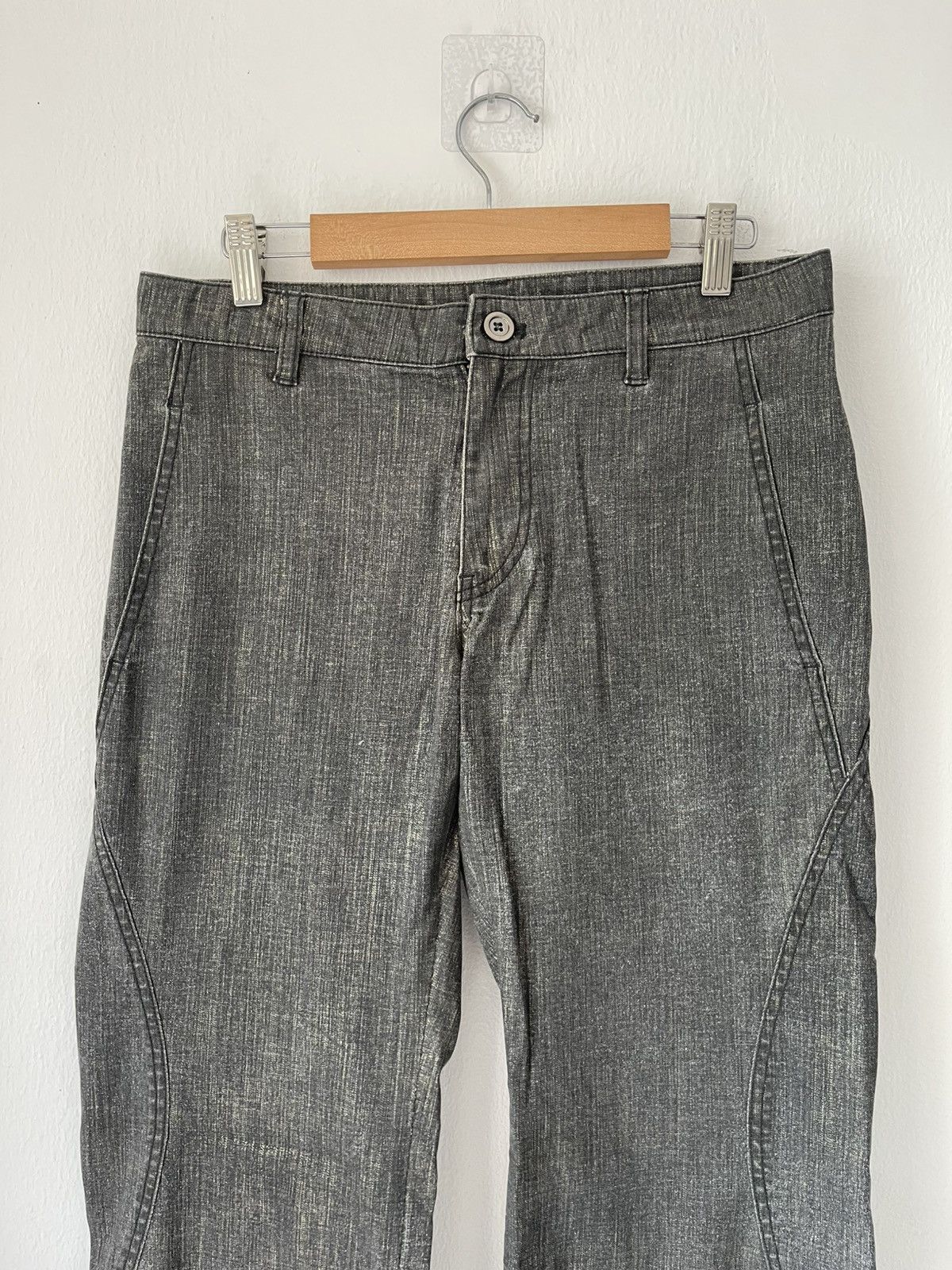 Issey Miyake 2000s Haat Issey Miyake Glitter Pants Size US 30 / EU 46 - 8 Thumbnail