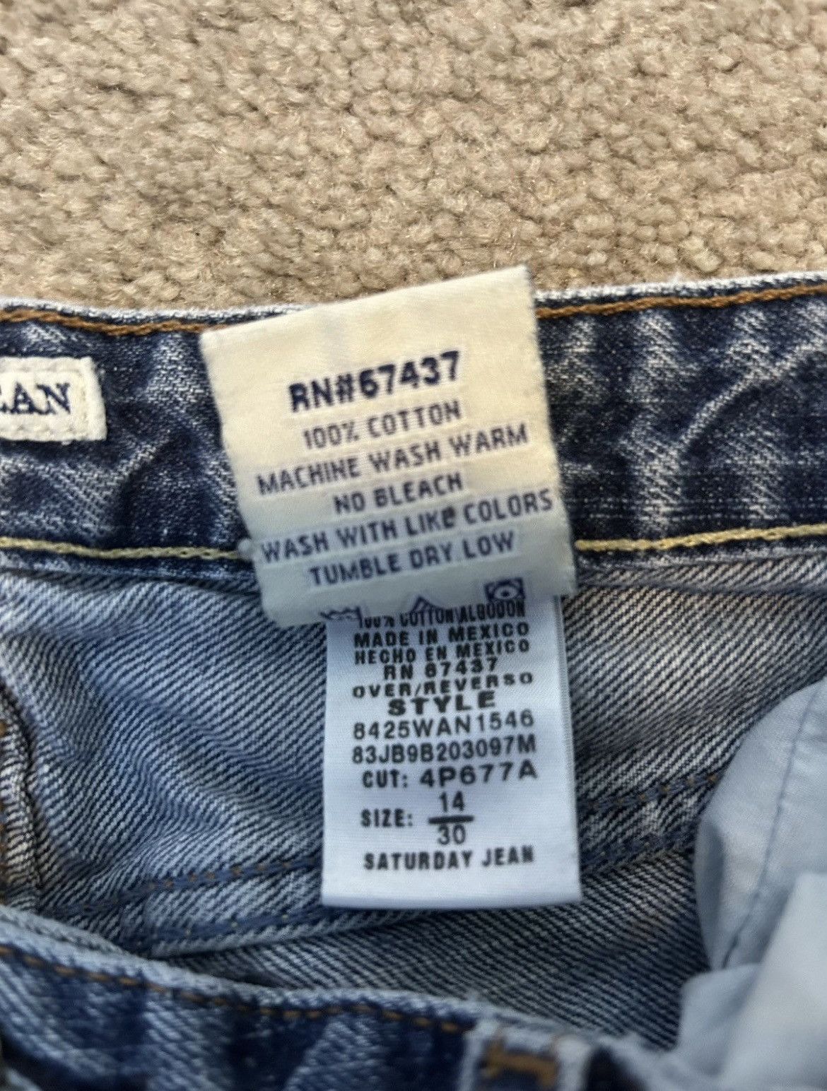 Polo Ralph Lauren Polo Summer Jeans Size 36" / US 14 / IT 50 - 5 Thumbnail