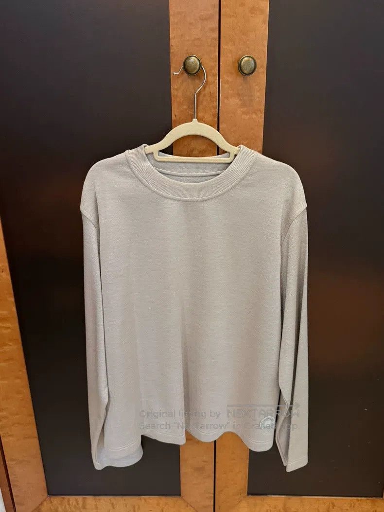 Hermes Hermes Khaki Colored Crew Neck Underwear Size XS / US 0-2 / IT 36-38 - 1 Thumbnail