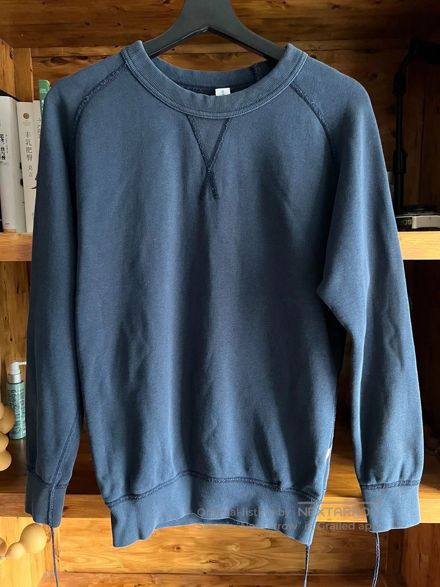 Pure Blue Japan Pure Blue Japan Indigo Dyed Sweatshirt. Size US M / EU 48-50 / 2 - 1 Thumbnail