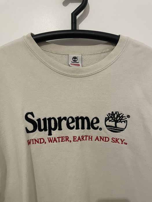 Supreme store timberland sweater