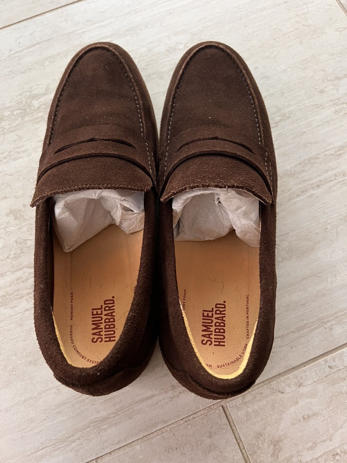 Samuel Hubbard Samuel Hubbard Suede Loafers Size US 11 / EU 44 - 2 Thumbnail