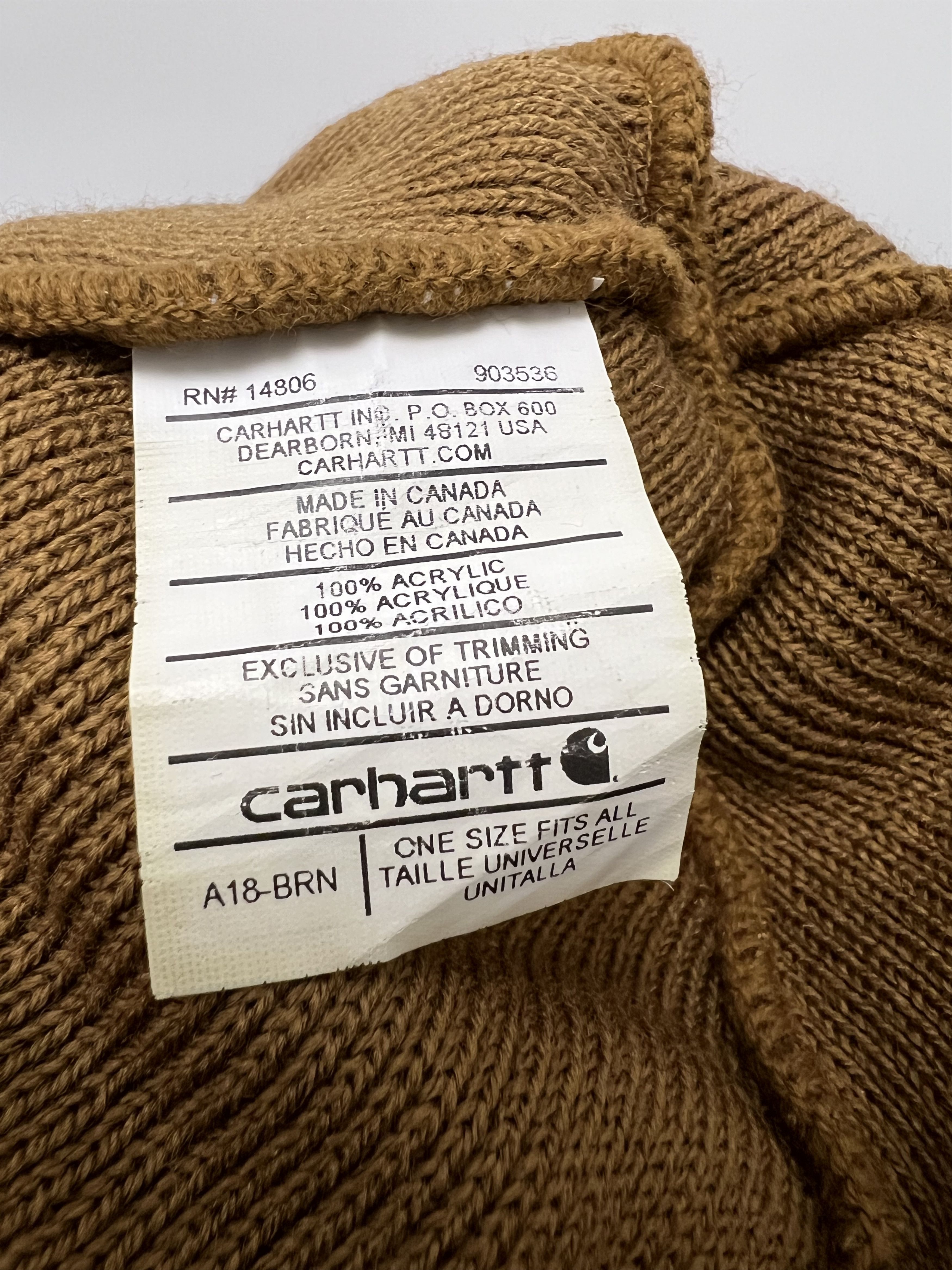 Carhartt Vintage Carhartt Beanie Hat One Size Size ONE SIZE - 6 Thumbnail