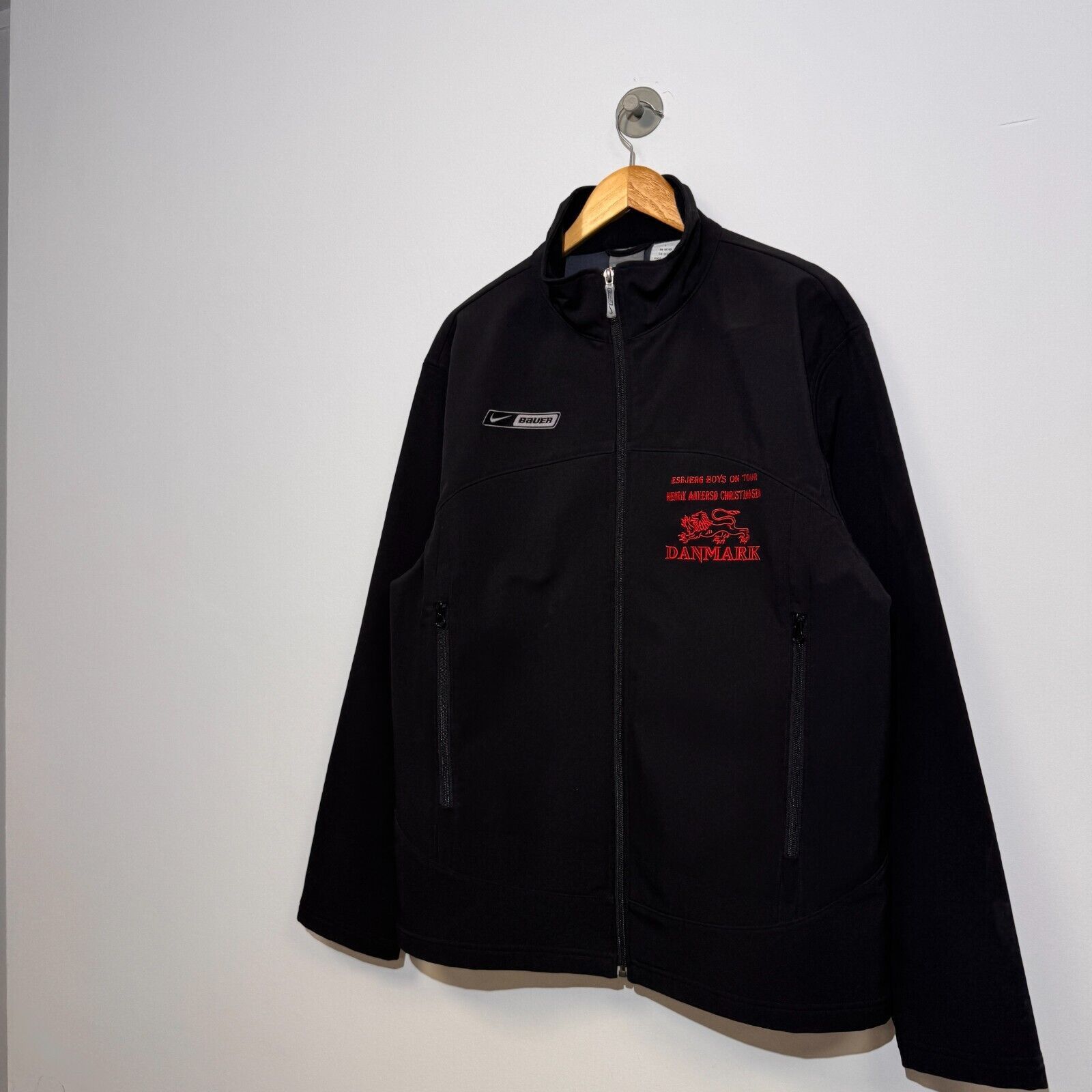 Nike × Vintage Nike Unisex Black Polyester Tracksuit Jacket Size L Thermal Size US L / EU 52-54 / 3 - 2 Thumbnail