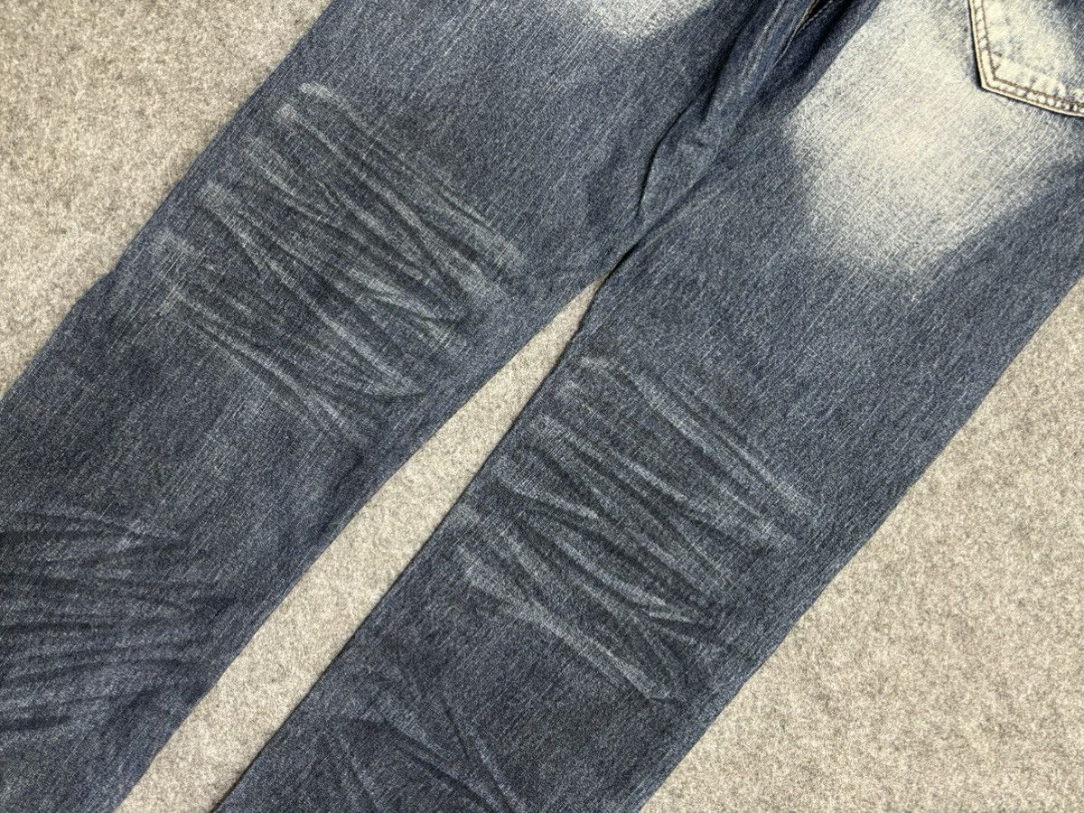 Japanese Brand 💥Sick Fades💥Zerosail All Over Sick Fades Slim Denim F479 Size US 32 / EU 48 - 13 Thumbnail