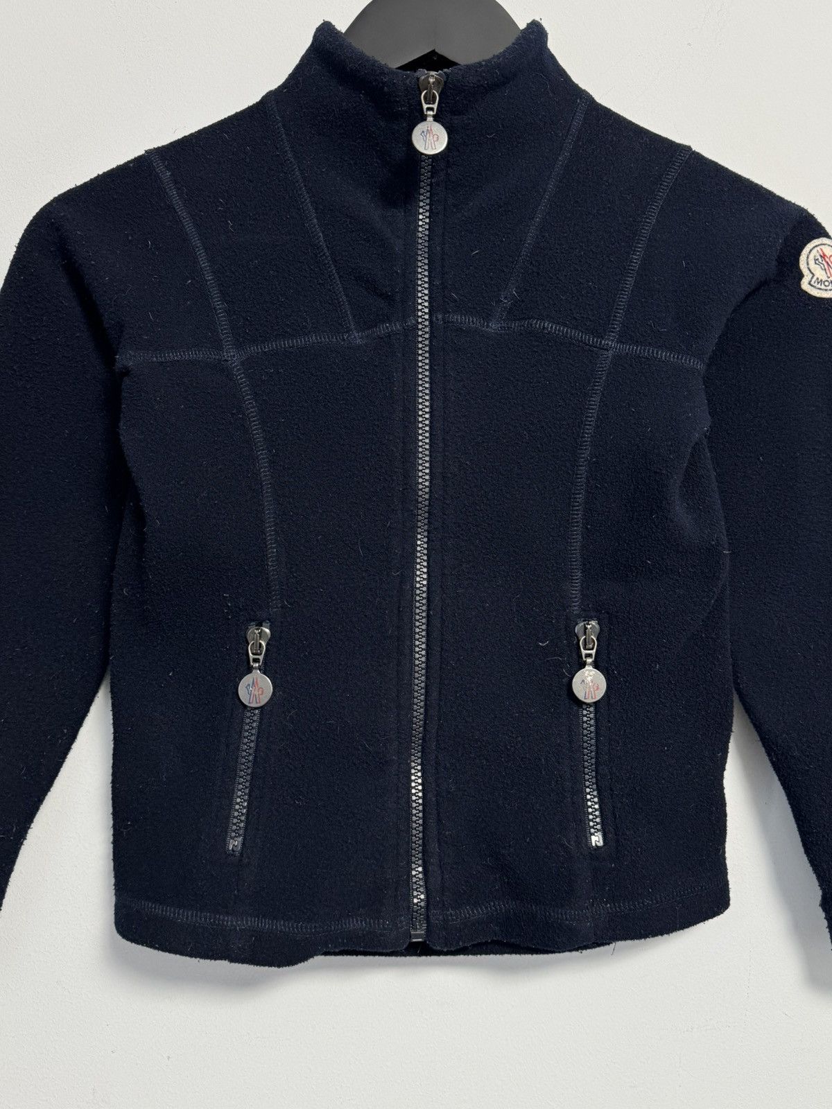Moncler Moncler Zip Fleece 128 Cm Hoodie Size XXS / US 00 / IT 34 - 2 Thumbnail