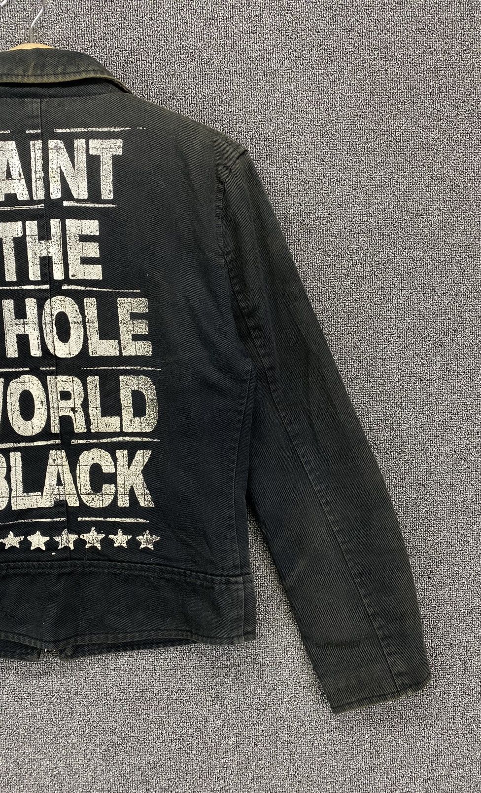 If Six Was Nine Vintage Faust Punk Style Denim Jacket Size S / US 4 / IT 40 - 4 Thumbnail