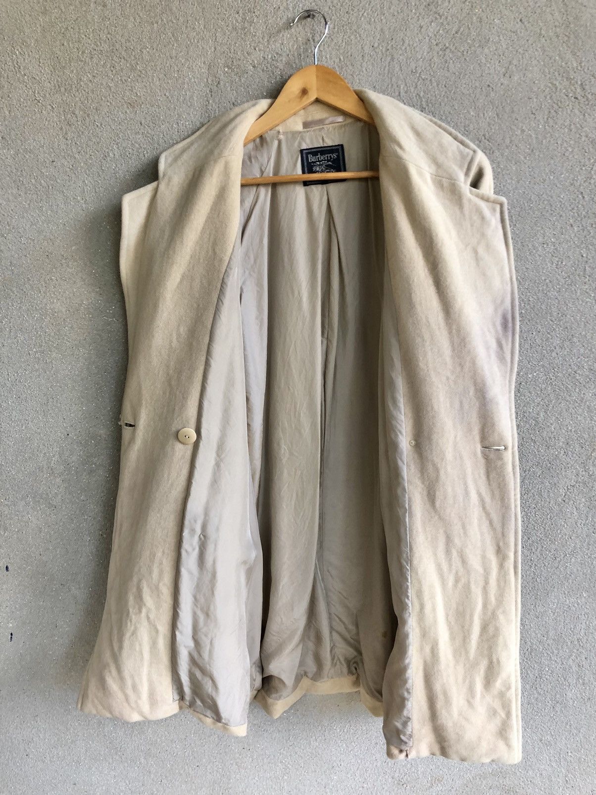 Burberry × Vintage Vintage Burberrys over coat Size M / US 6-8 / IT 42-44 - 4 Thumbnail