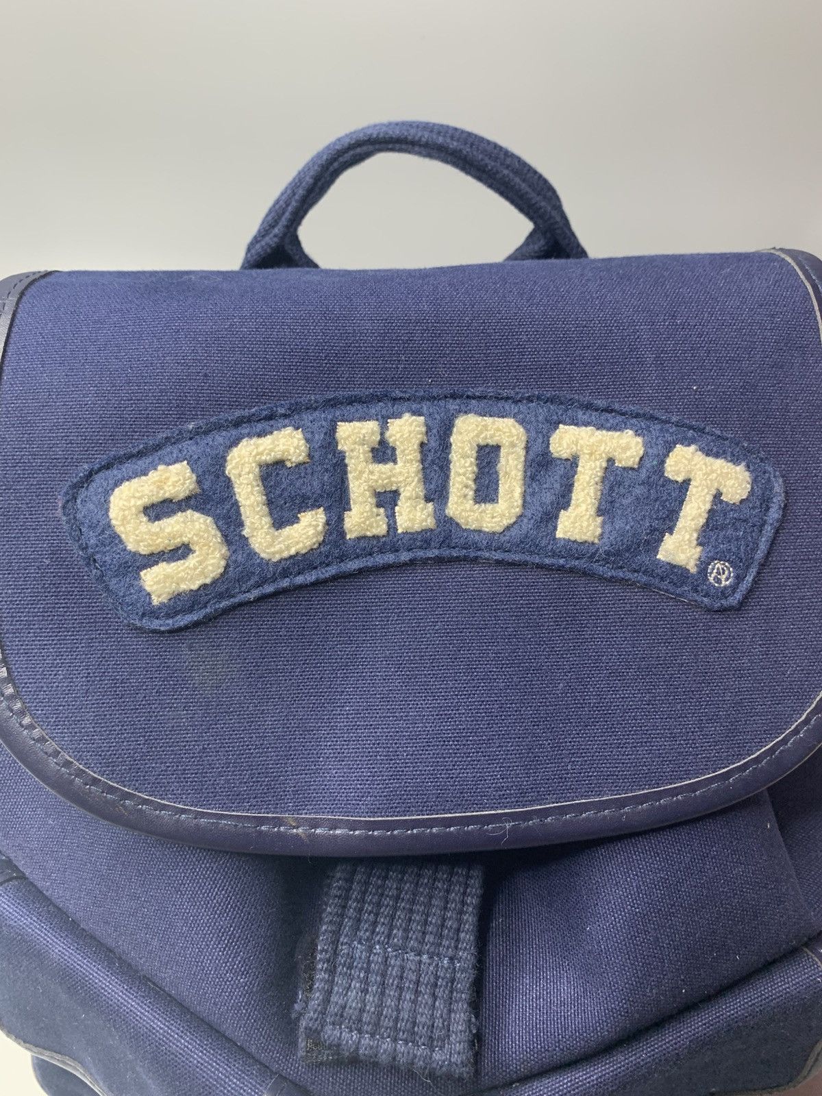Schott Schott Vintage Canvass Backpack Size ONE SIZE - 9 Thumbnail
