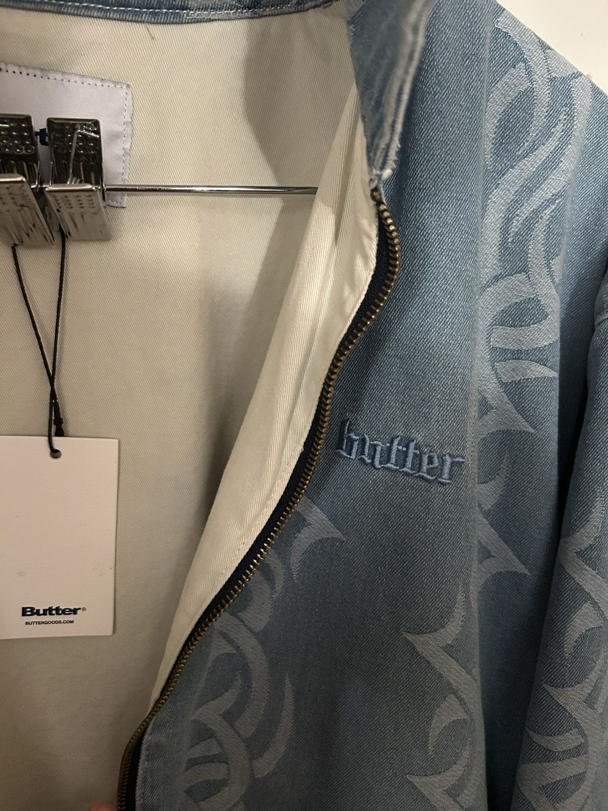 Butter Goods Butter Goods Tribal Denim Jacket - light blue Size US XL / EU 56 / 4 - 5 Thumbnail