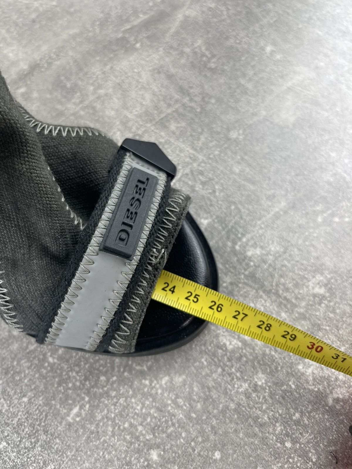 Diesel Diesel Platform Wedge Avant-Garde Star Logo Straps Sandals Size US 10 / IT 40 - 12 Thumbnail