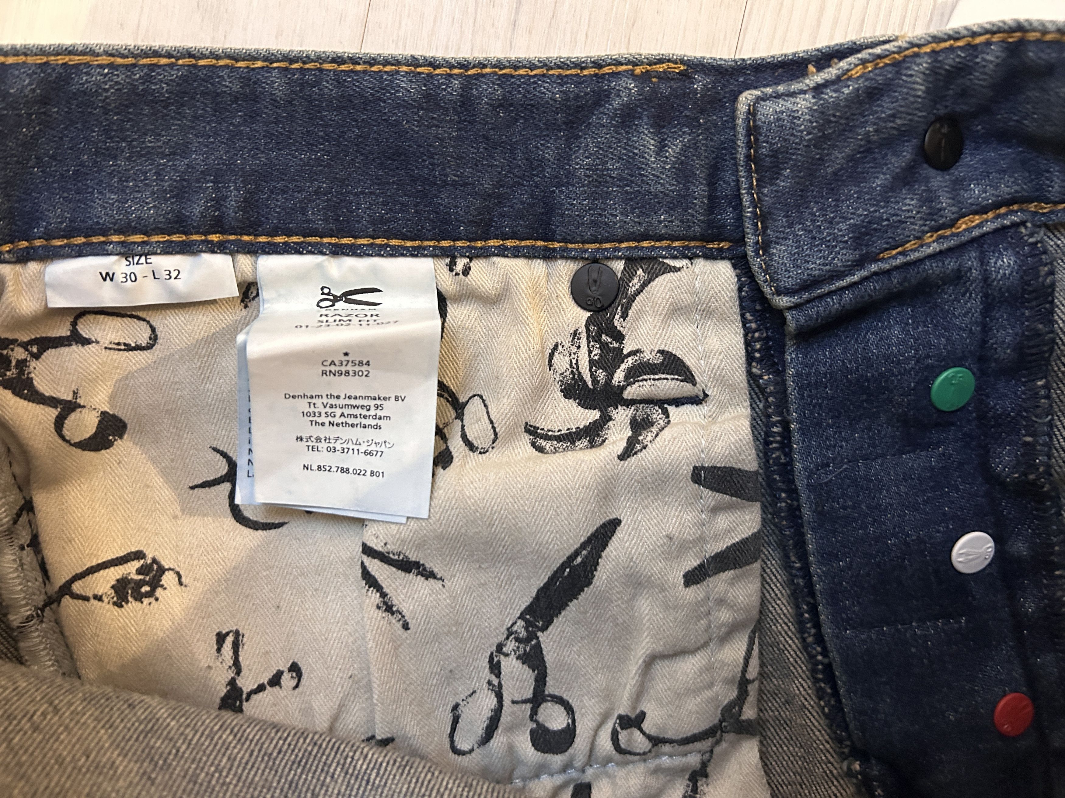 DENHAM Deham Jeans Size US 30 / EU 46 - 8 Thumbnail
