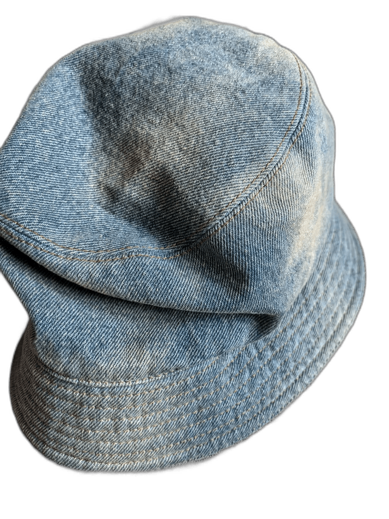 Prada Denim Fisherman Hat Brand New Tag -2505