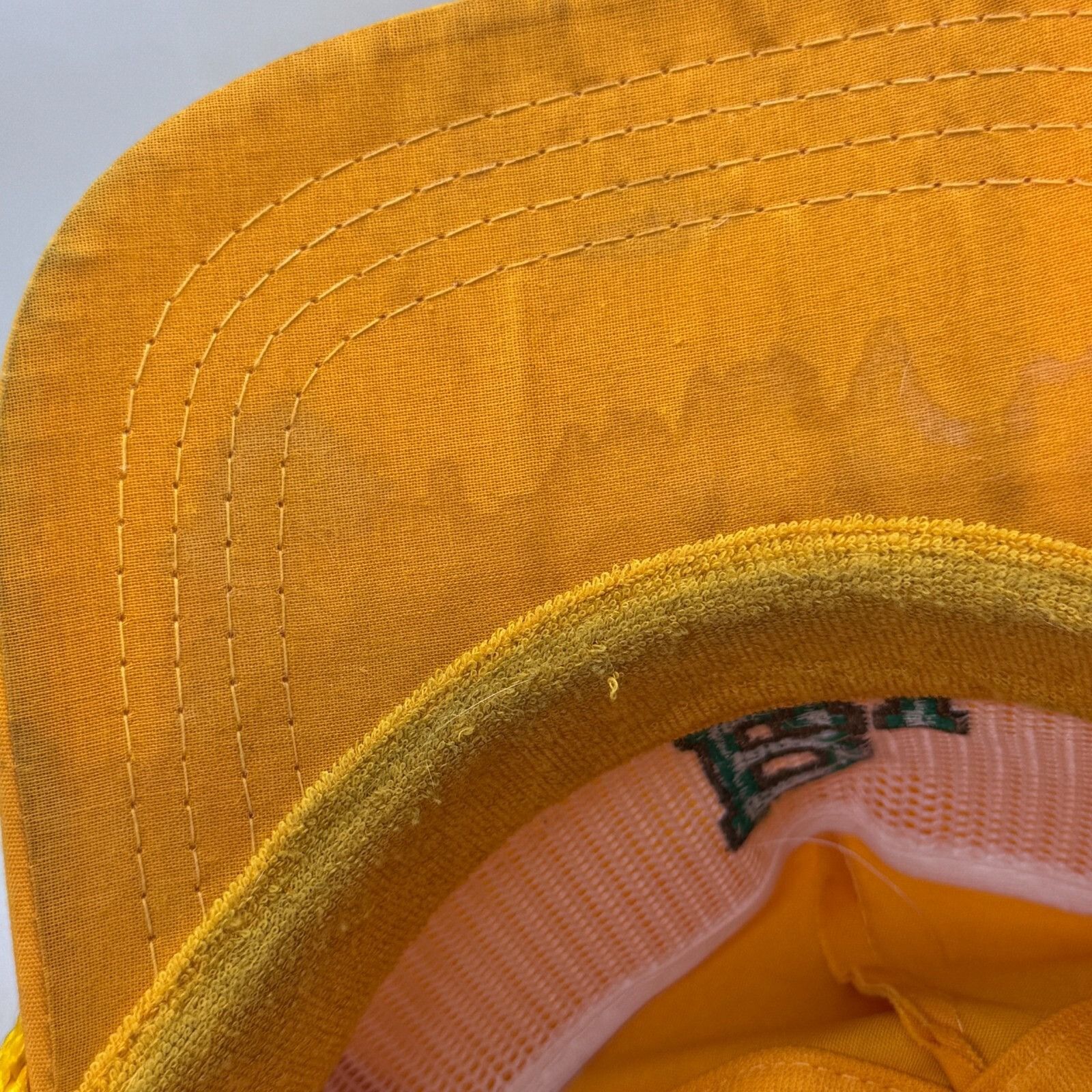 Vintage Vintage 90s Baylor University Yellow Roper Snapback Hat Coll Size ONE SIZE - 6 Thumbnail
