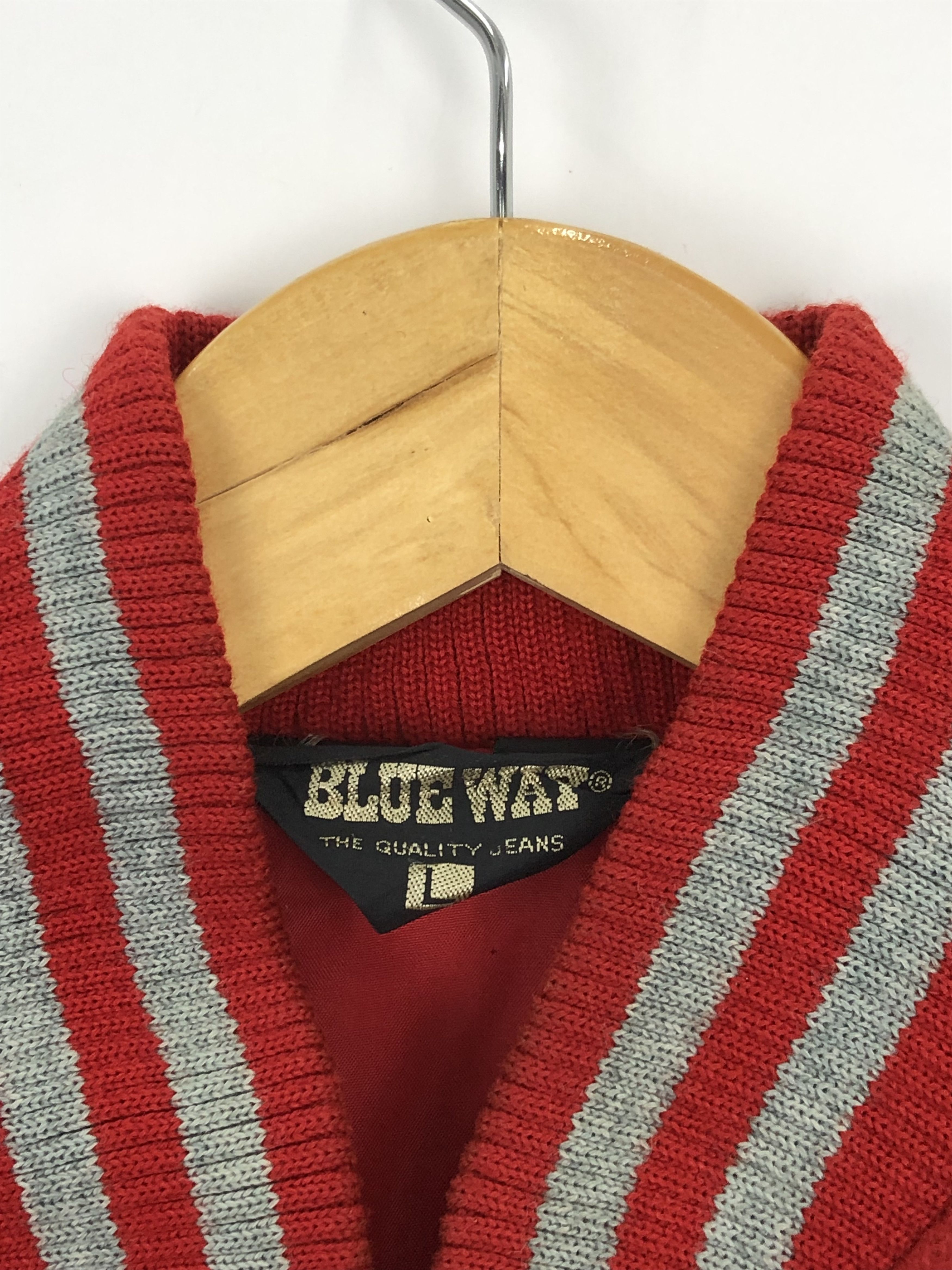 Vintage Vintage Americans Blue Way Red Varsity Jacket V0367 Size US M / EU 48-50 / 2 - 8 Thumbnail