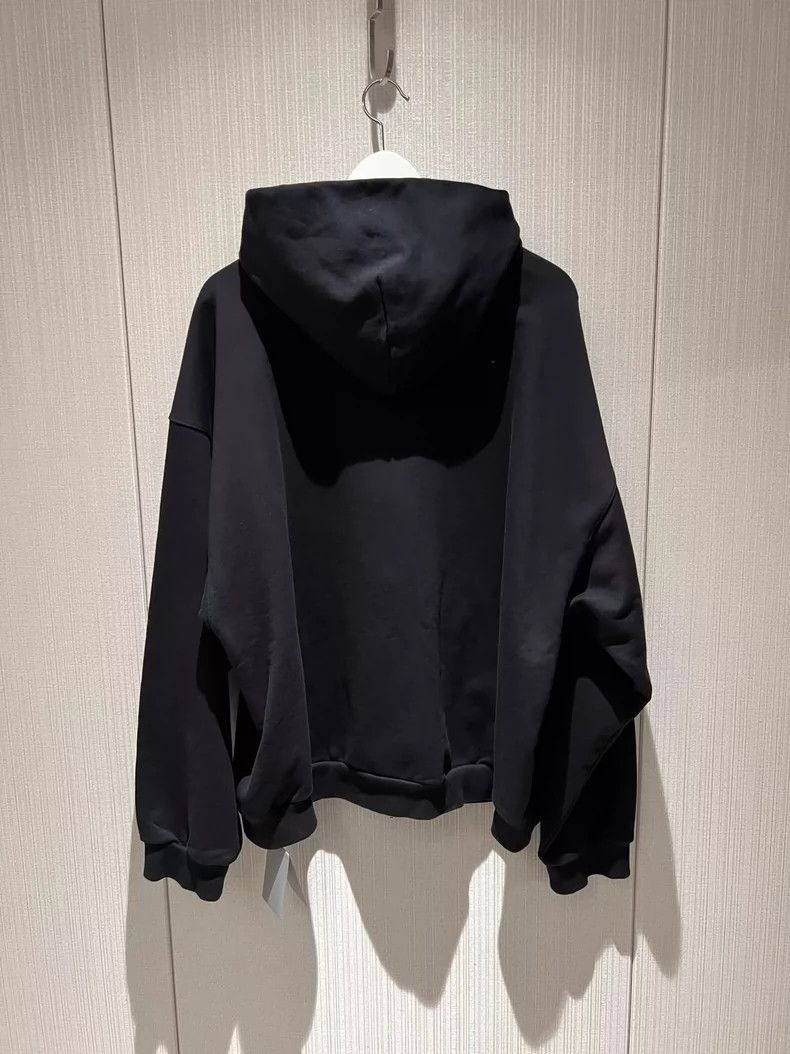 Balenciaga Balenciaga Balenciaga ZipUp Hoodie in Black -2507 Size US L / EU 52-54 / 3 - 5 Thumbnail