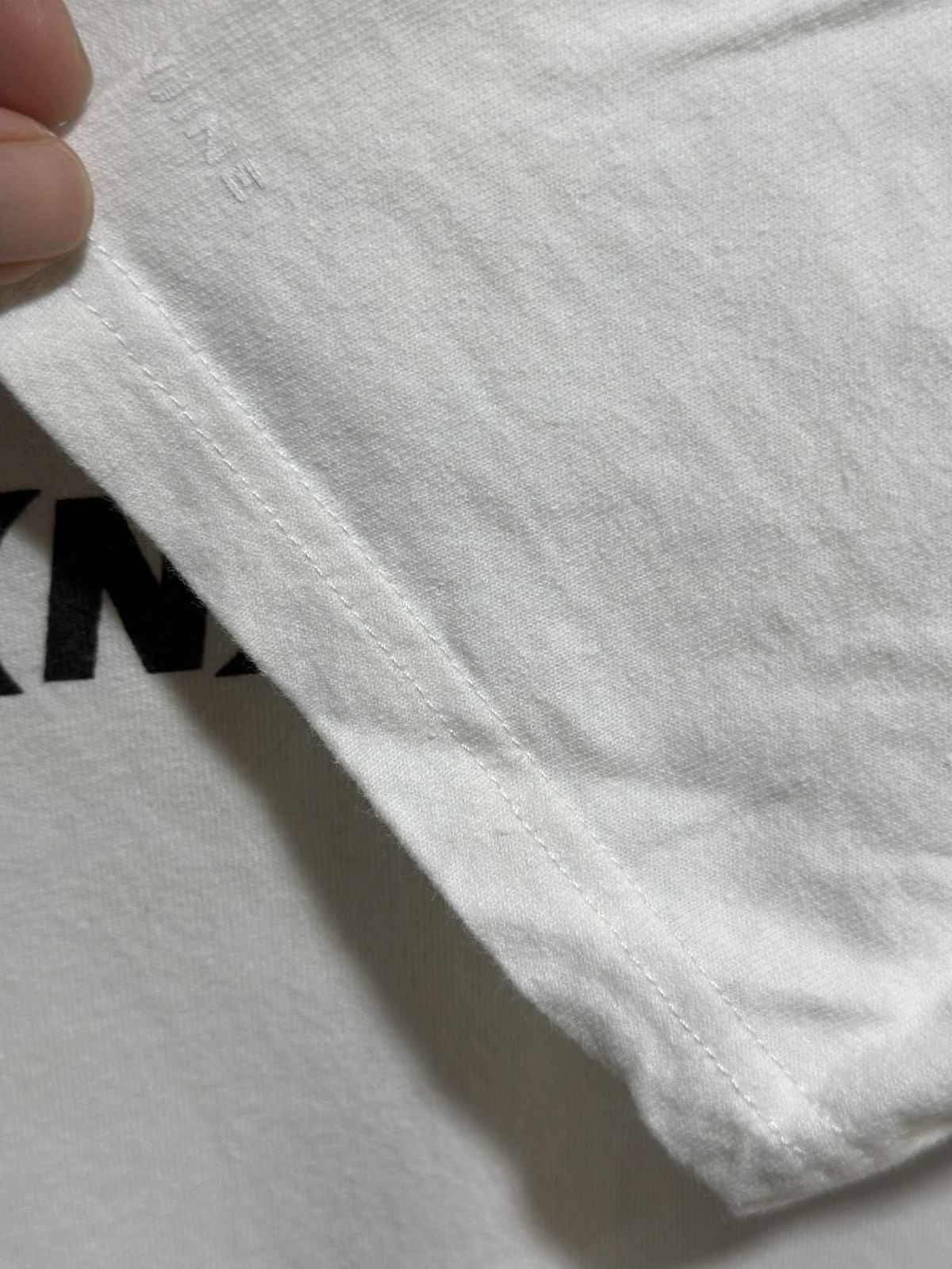 Japanese Brand Vintage Number (N)ine Denim Faded Tee Size US L / EU 52-54 / 3 - 4 Thumbnail