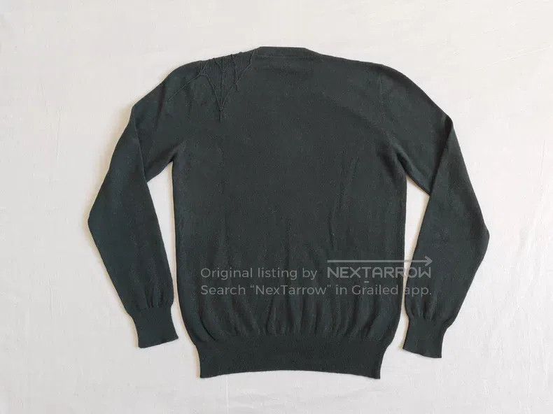 Hermes Hermes Cashmere sweater knitted sweater, dark green, 100% Size US M / EU 48-50 / 2 - 6 Thumbnail