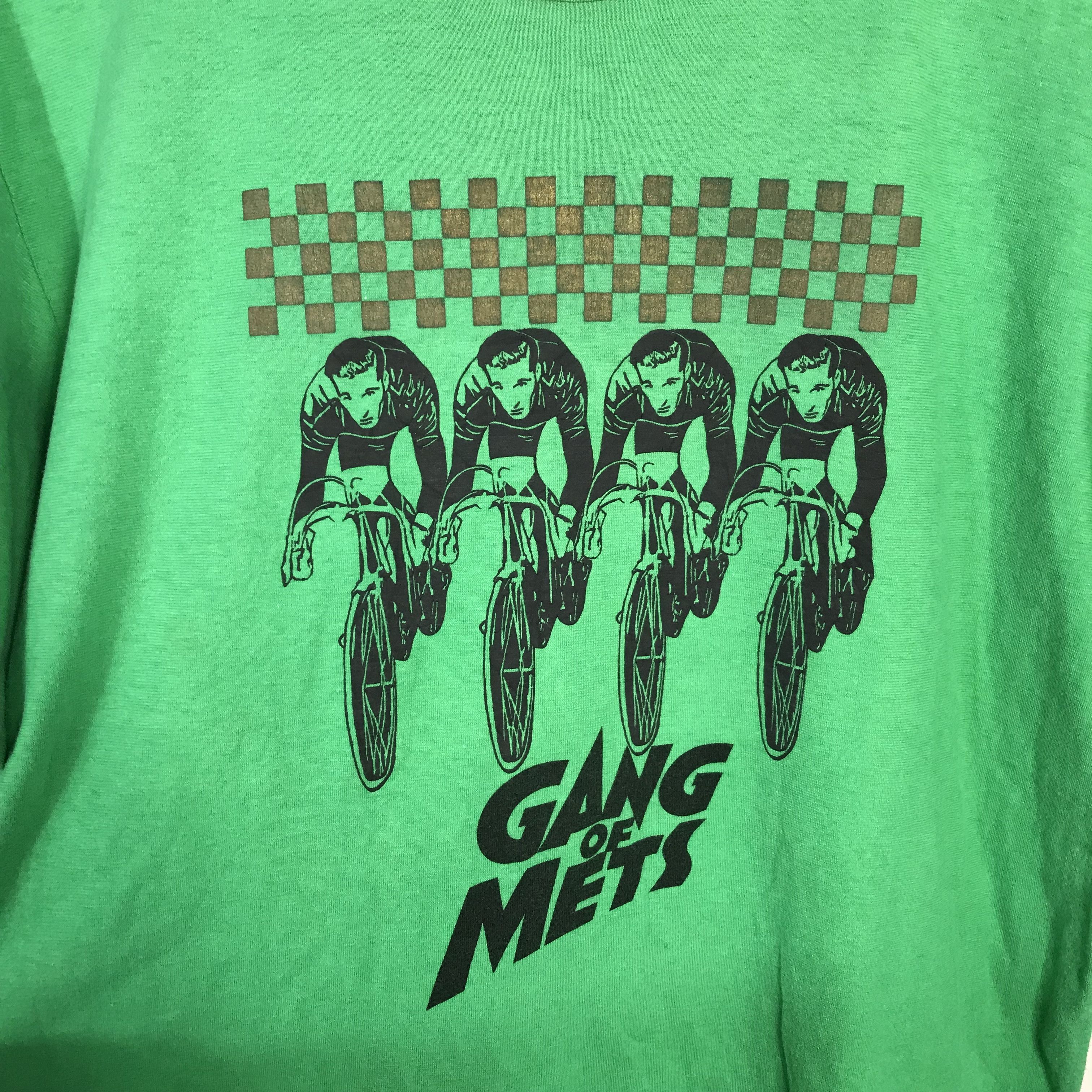Michiko Koshino London Vintage Michiko Koshino gang of mets men bicycle phototee Size US L / EU 52-54 / 3 - 3 Thumbnail