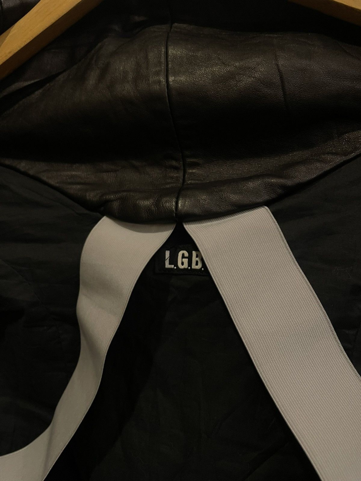 Le Grande Bleu (L.G.B.) L.G.B BONO-9 leather jacket Size US XS / EU 42 / 0 - 9 Thumbnail
