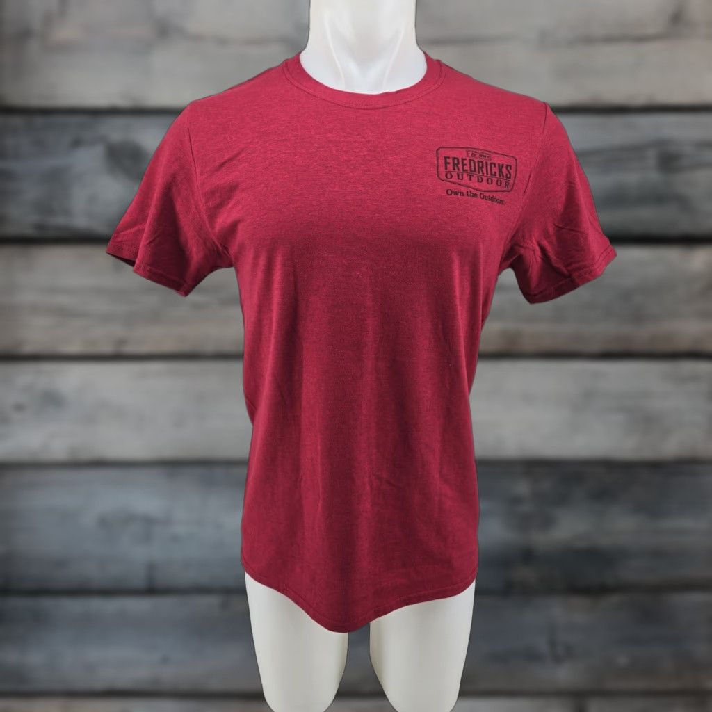Fruit Of The Loom Fruit of the Loom Fredricks Outdoor Alabama Red Men's Shirt Size Medium T-Shirt Short Sleeve Regular Red, Outdoor, Men's Shirt, M Size US M / EU 48-50 / 2 - 1 Thumbnail