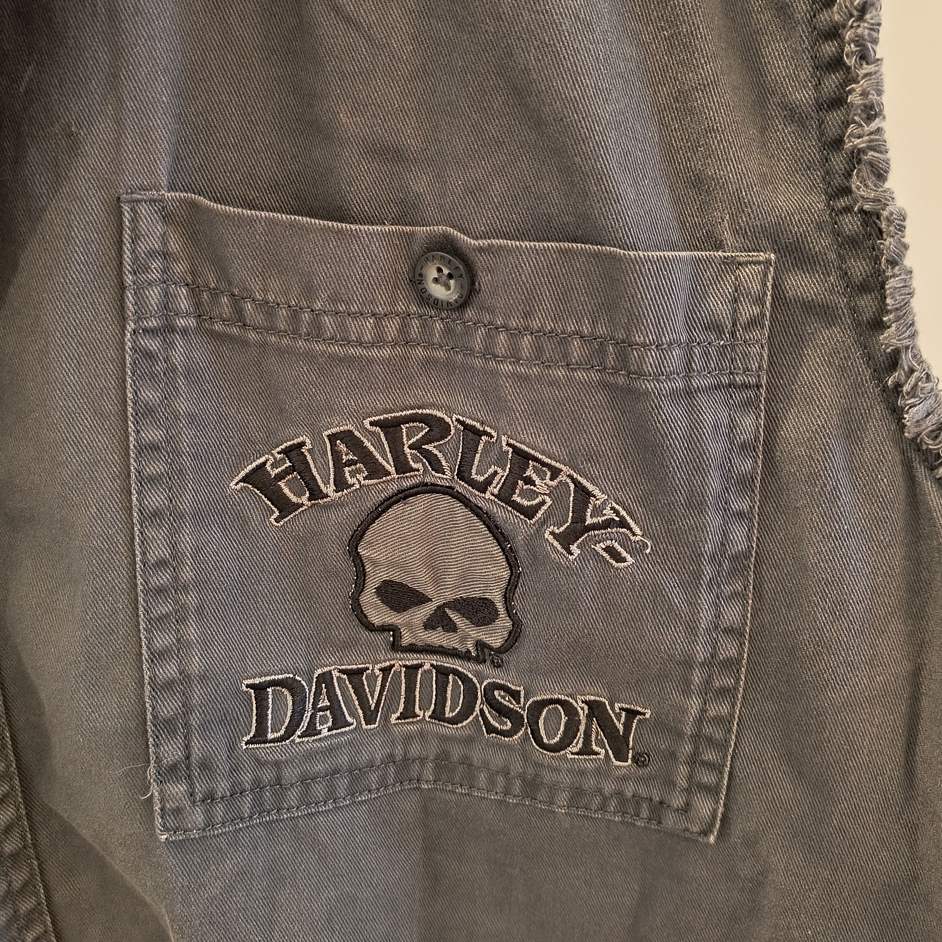 Harley Davidson × Vintage Harley Davidson Mens Size US XL / EU 56 / 4 - 4 Thumbnail