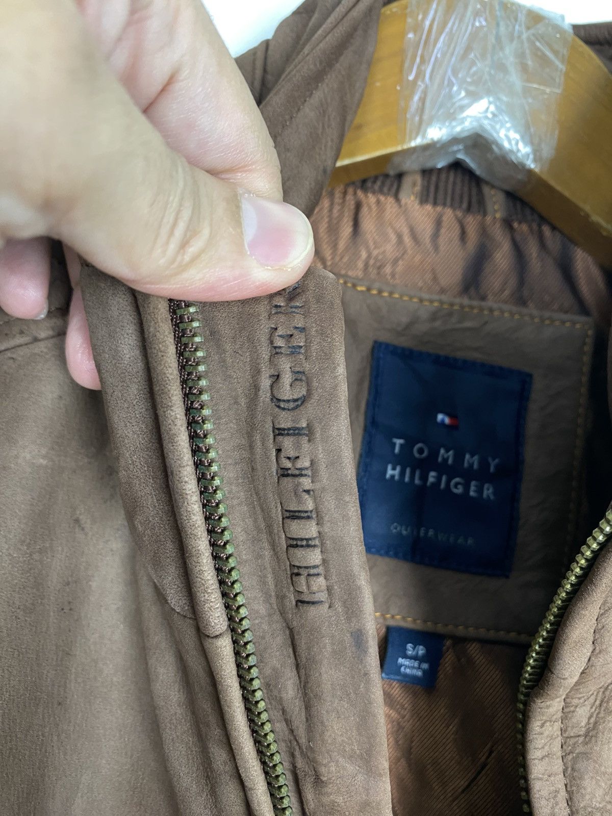 Tommy Hilfiger Rare‼️ Tommy Hilfiger Cowhide Outerwear Jacket Size US S / EU 44-46 / 1 - 7 Thumbnail
