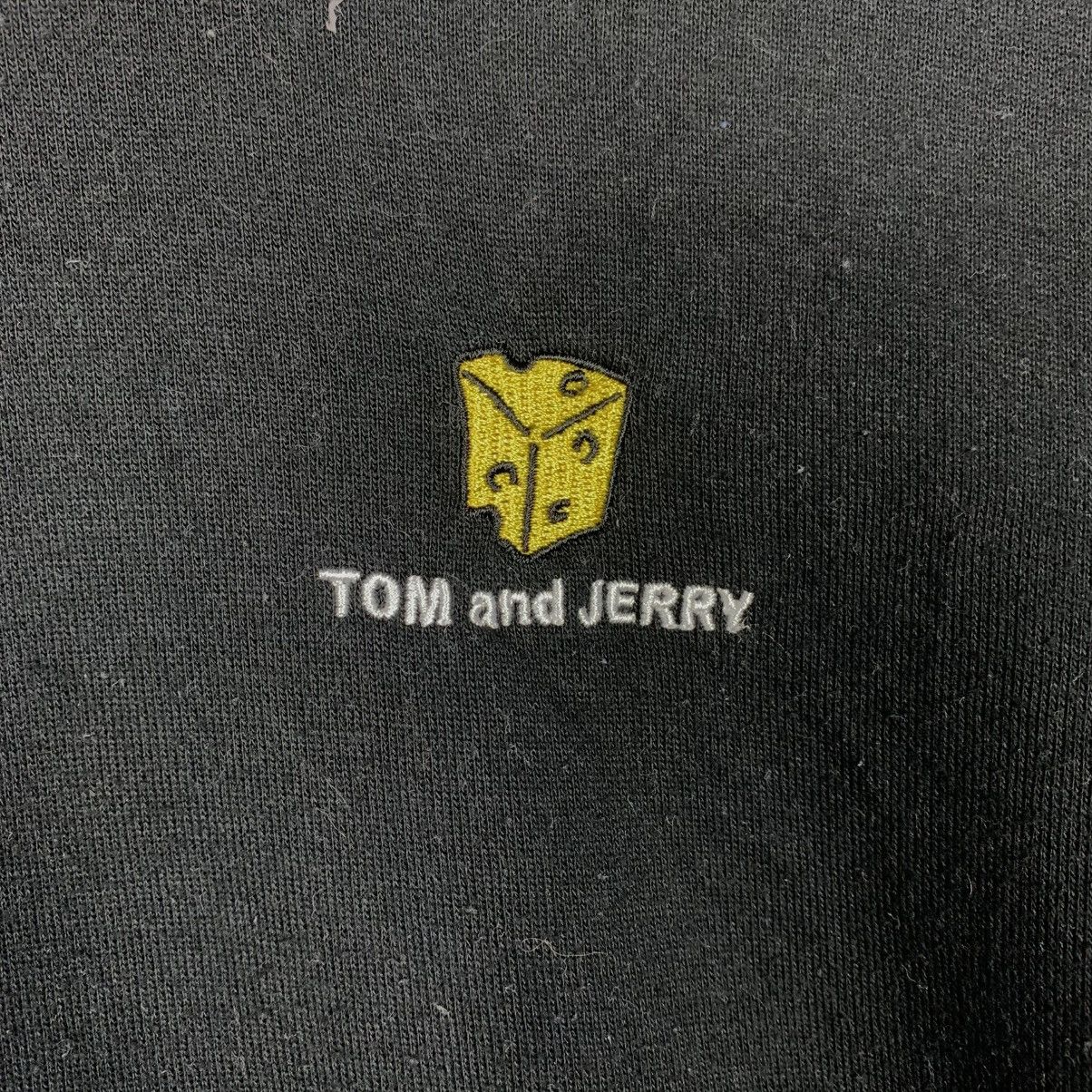 Japanese Brand Tom And Jerry Black Crewneck Sweatshirt Size US L / EU 52-54 / 3 - 10 Thumbnail