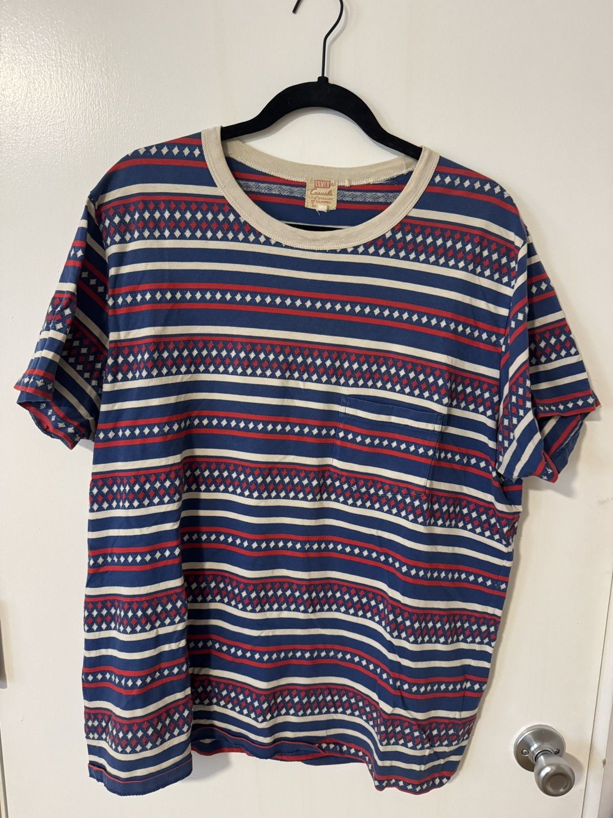 Levi's Vintage Clothing Levis Vintage Short Sleeve Size US XL / EU 56 / 4 - 1 Thumbnail
