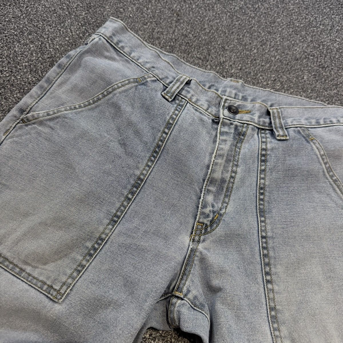Undercover × Uniqlo 🇯🇵 Vintage 90s Bush Uniqlo Fatigue Denim Size US 32 / EU 48 - 12 Thumbnail