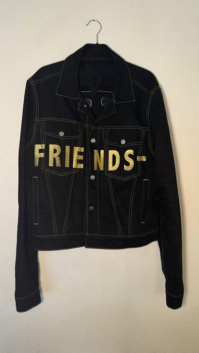 Friends denim hotsell jacket vlone