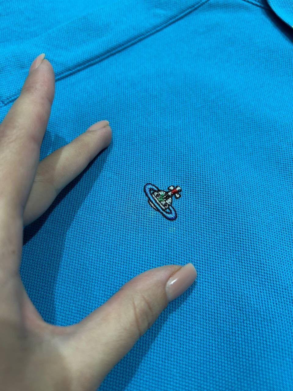 Vivienne Westwood Vivienne Westwood Polo Shirt Long Sleeve Logo Orb Size US L / EU 52-54 / 3 - 2 Thumbnail