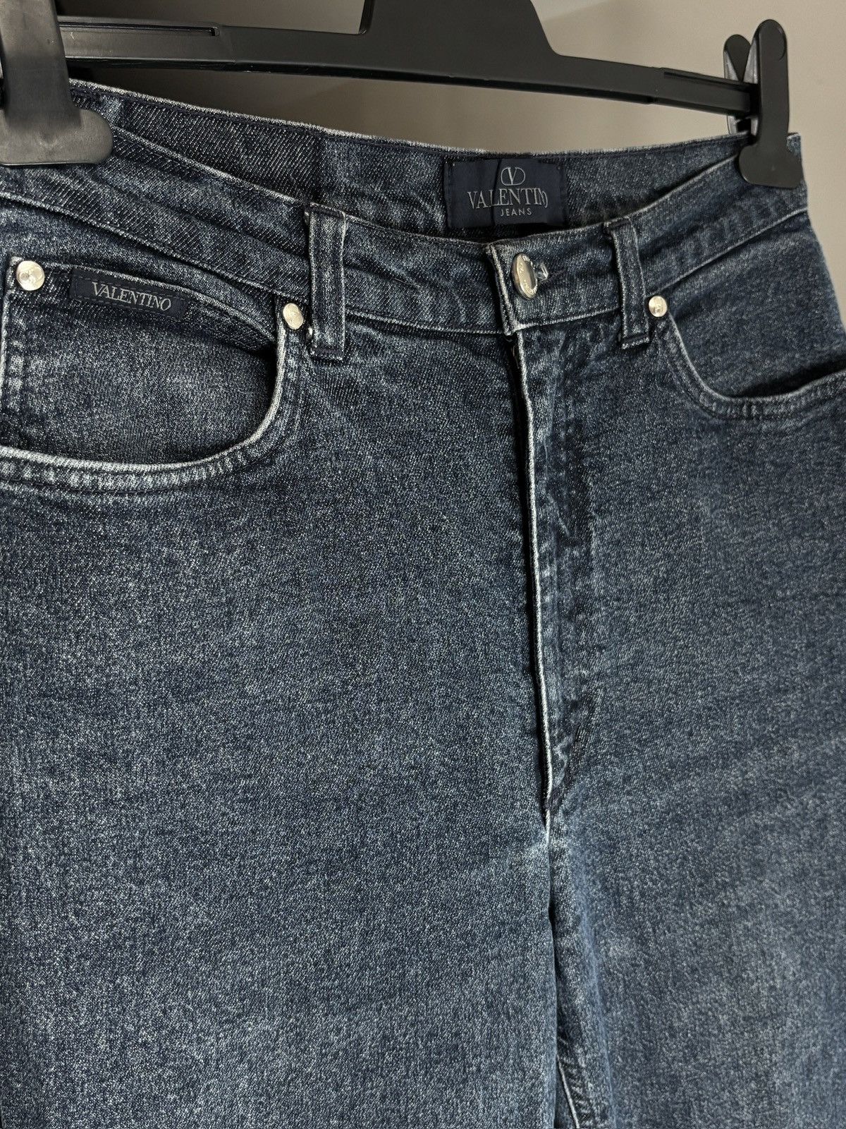 Valentino Valentino Jeans dark blue vintage pants Size 25" / US 0 / IT 36 - 3 Thumbnail