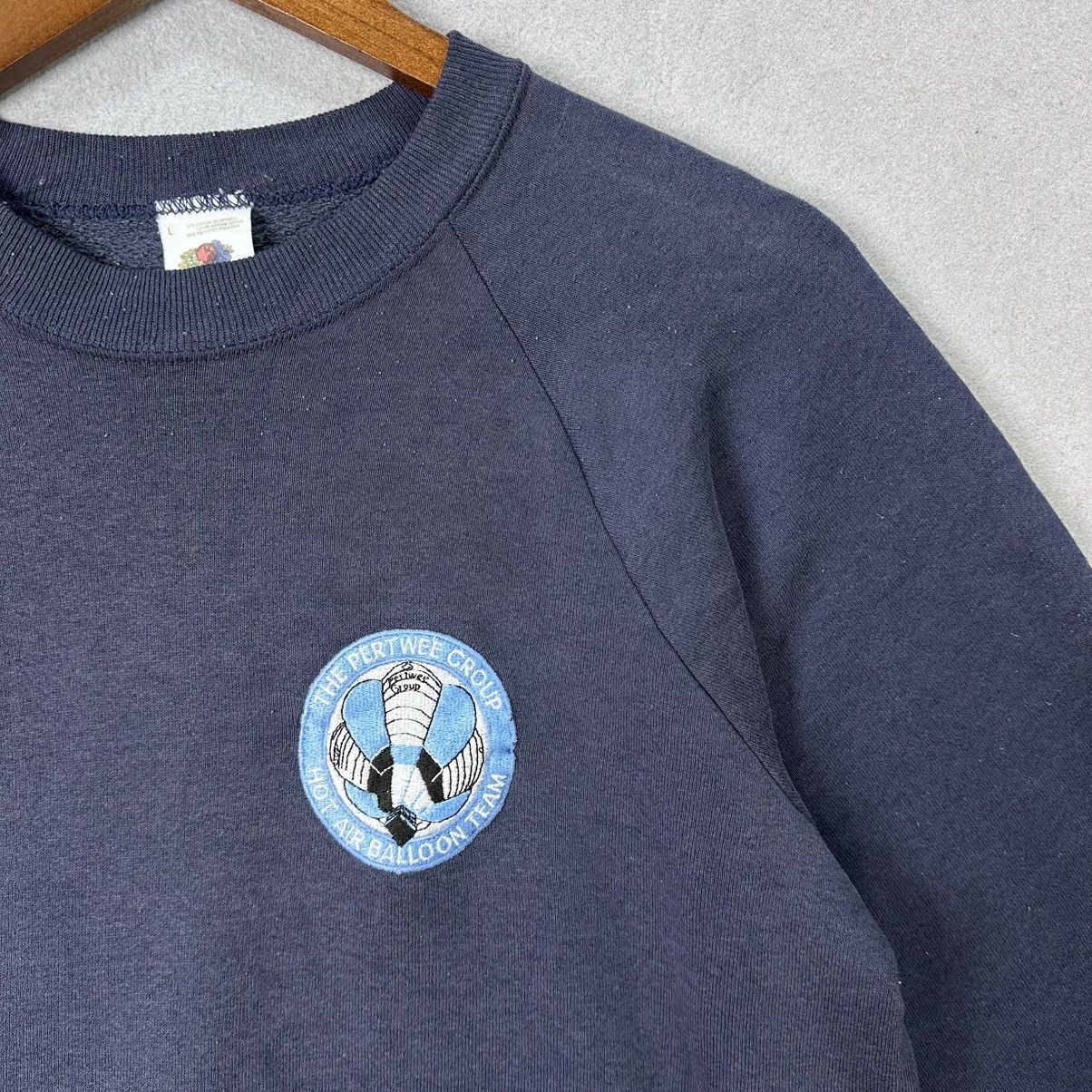 Vintage Vintage 90s USA Made Fruit of the Loom Sweatshirt Size US L / EU 52-54 / 3 - 2 Thumbnail