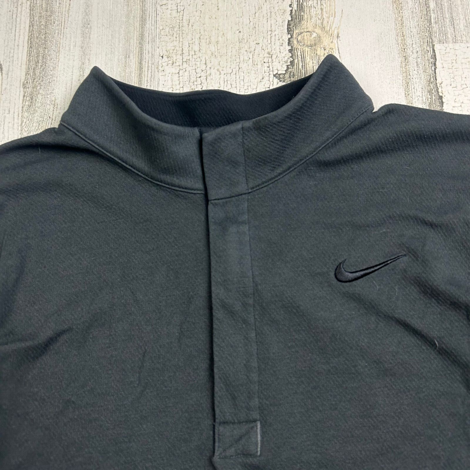 Nike Nike Quarter-Zip Dri-Fit Pullover Long Sleeve Shirt Size US L / EU 52-54 / 3 - 2 Thumbnail