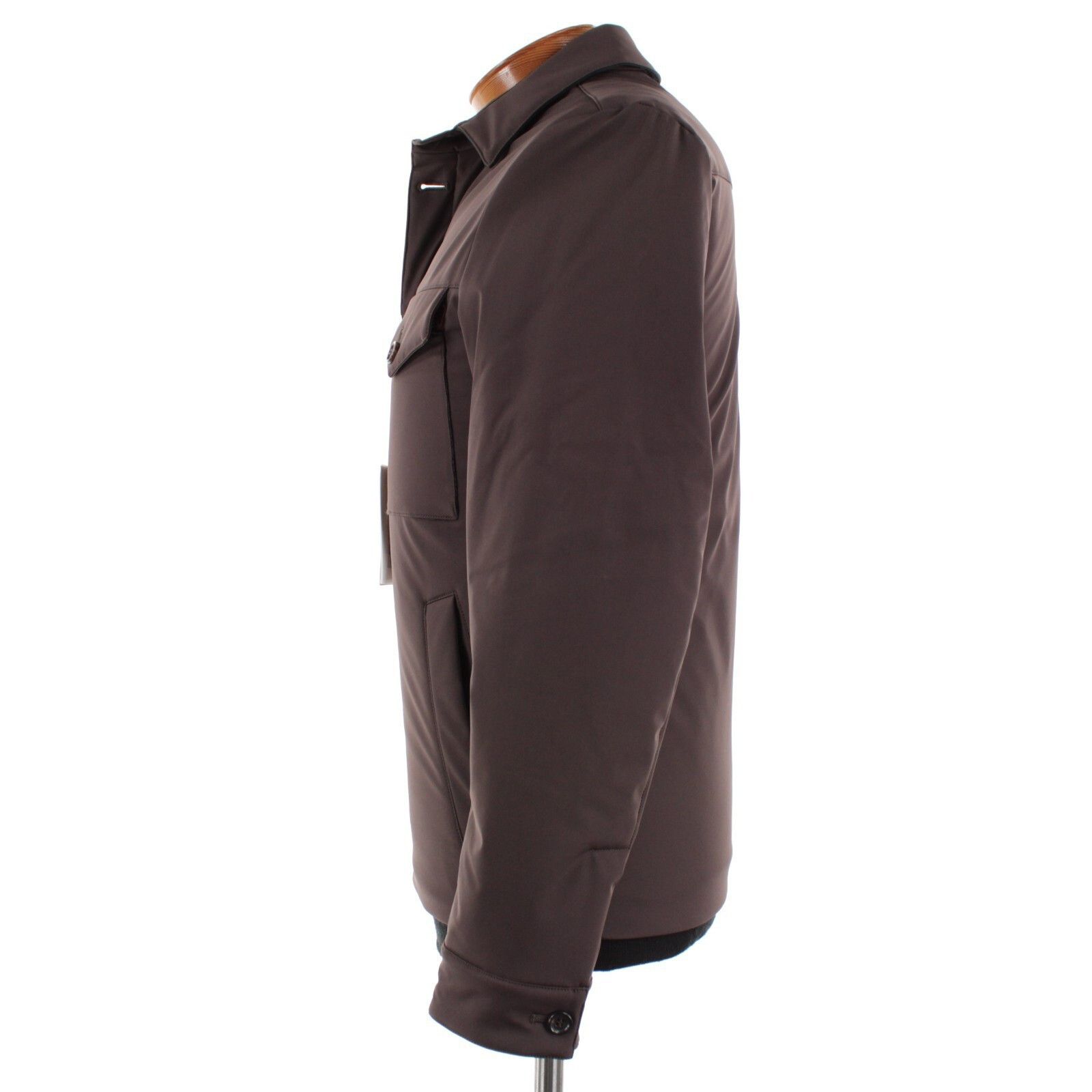 Luciano Barbera Luciano Barbera Overshirt Size S US In Brown Polyamide Blend Size US S / EU 44-46 / 1 - 5 Thumbnail