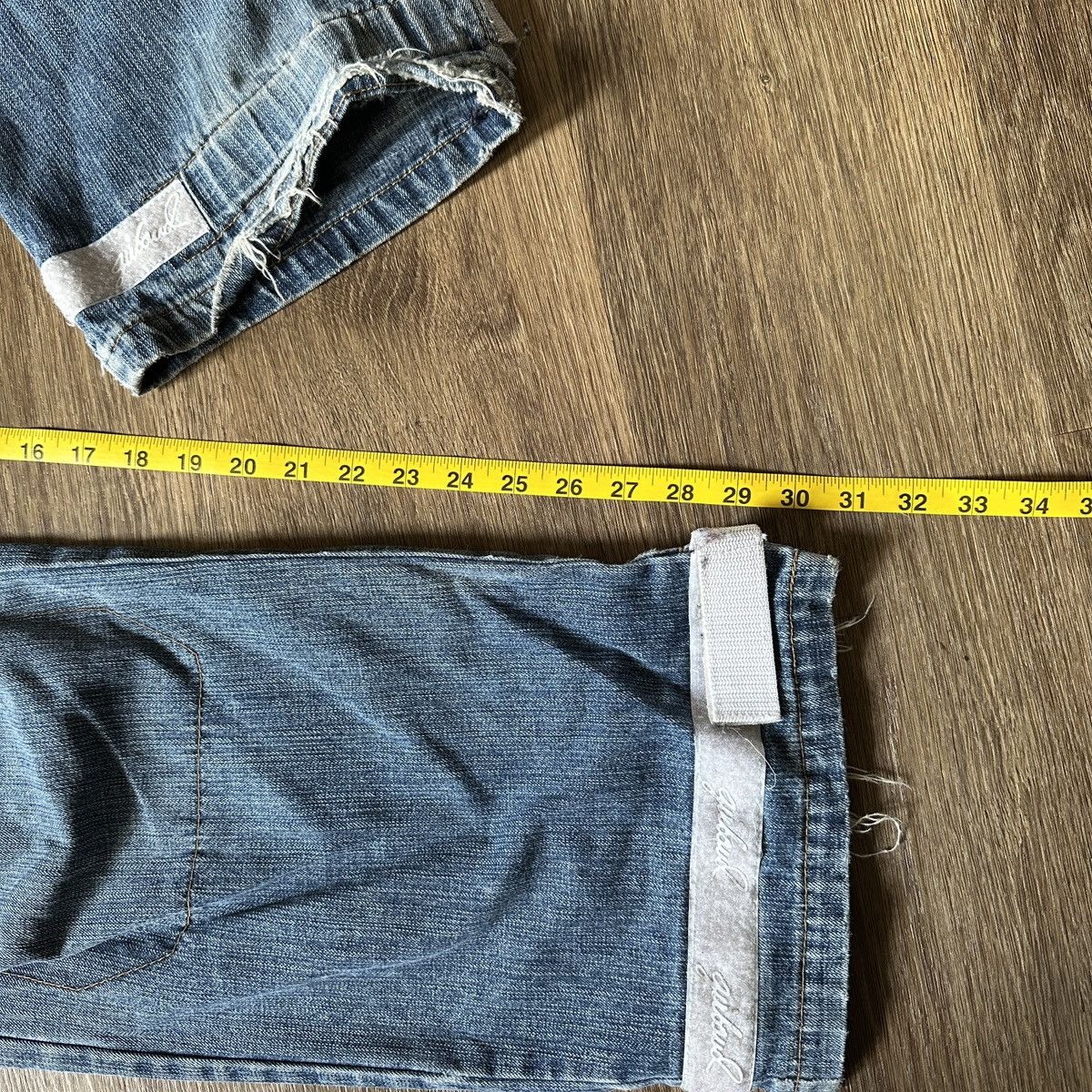 Marithe + Francois Girbaud Marithe Francois Girbaud Denim Jeans Size US 36 / EU 52 - 8 Thumbnail