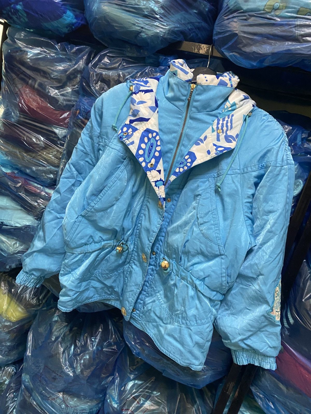Ski-Doo VINTAGE ELBE CLUB SKII JACKET Size L / US 10 / IT 46 - 3 Thumbnail