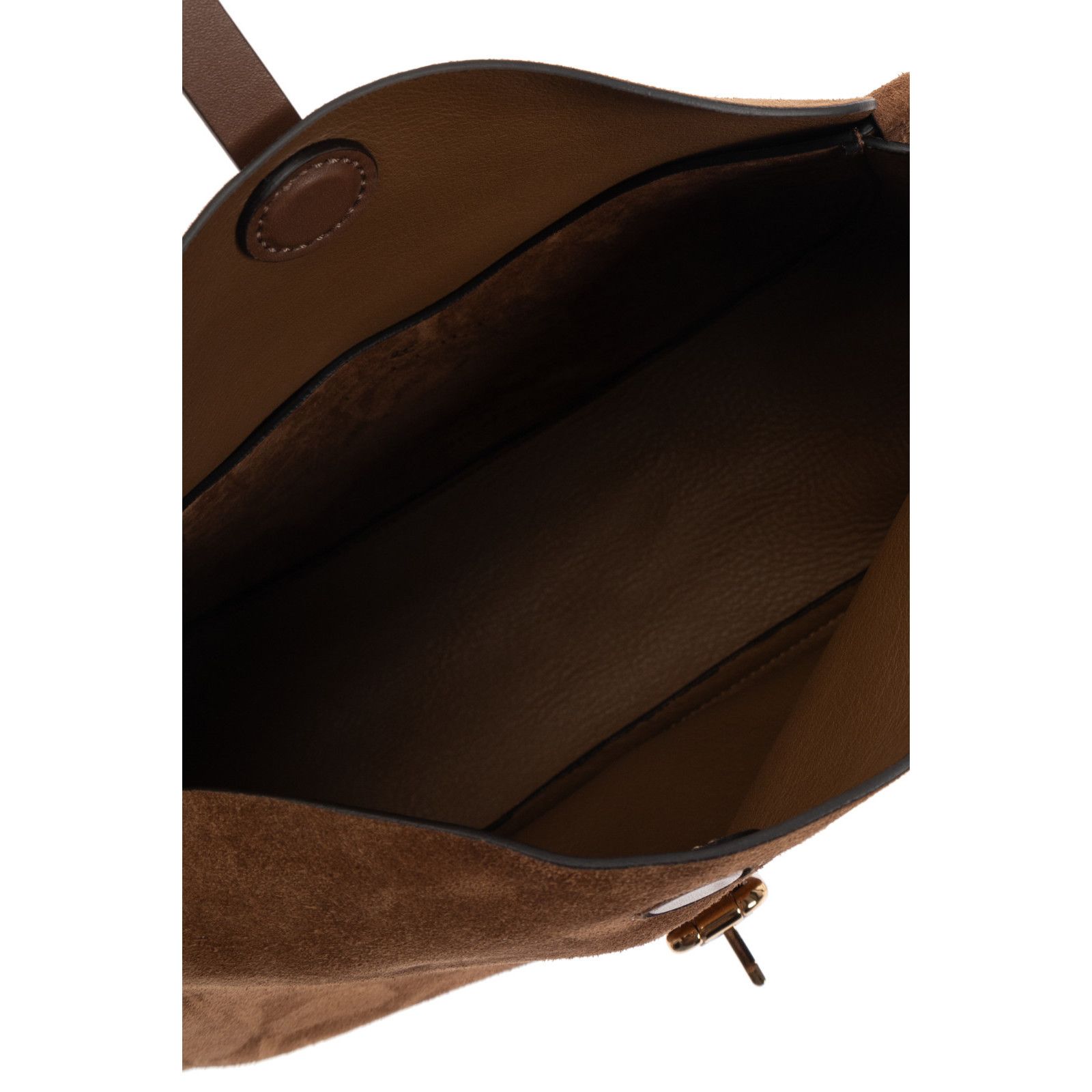Etro ETRO Pony Medium Brown Suede Shoulder Bag New And Authentic Size ONE SIZE - 4 Thumbnail